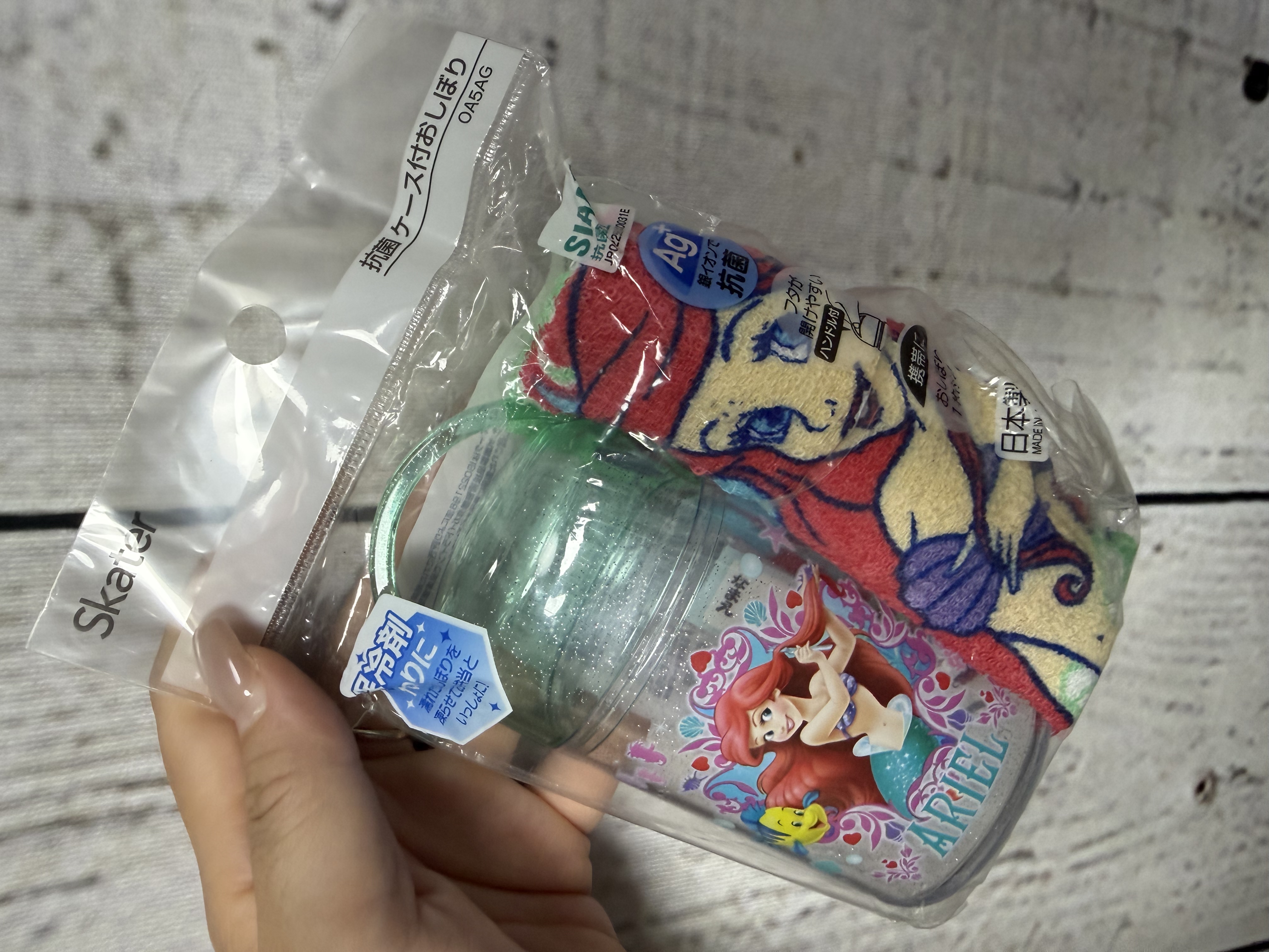 <門市現貨清貨 🈹>日本製Skater卡通毛巾連收納盒
