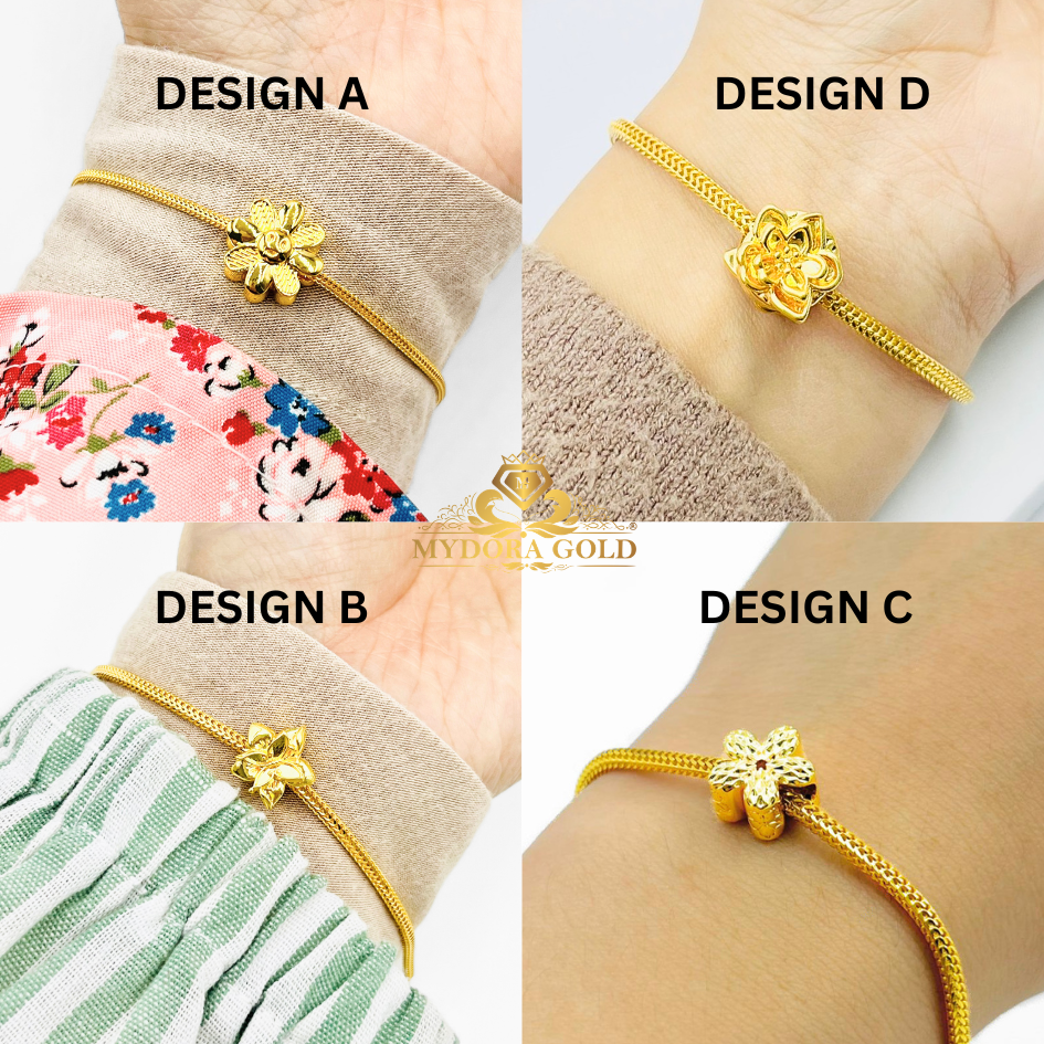 MYDORA Bead Blossom Full Gold Series (5G) | EMAS 916/22k
