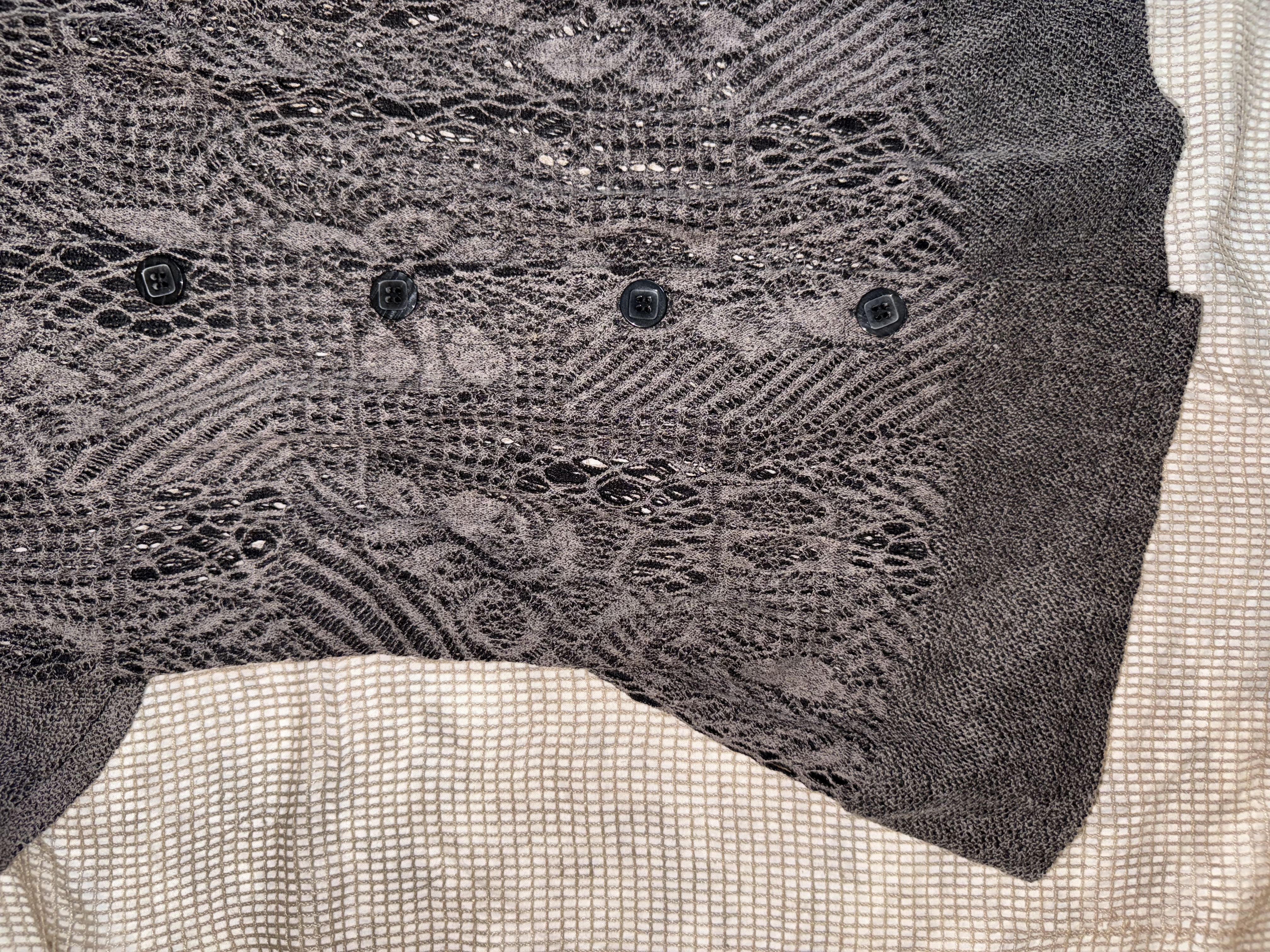 Mori x Wasteland Crochet Coat