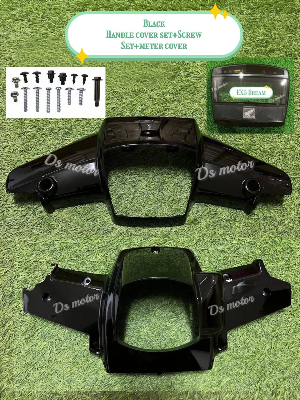 Honda Ex5 Dream Handle Cover 53104 / 53105-GN5-900 ( Loose Inner Parts )