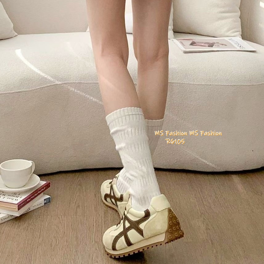 R6105 韓國🇰🇷真皮拼色sneakers