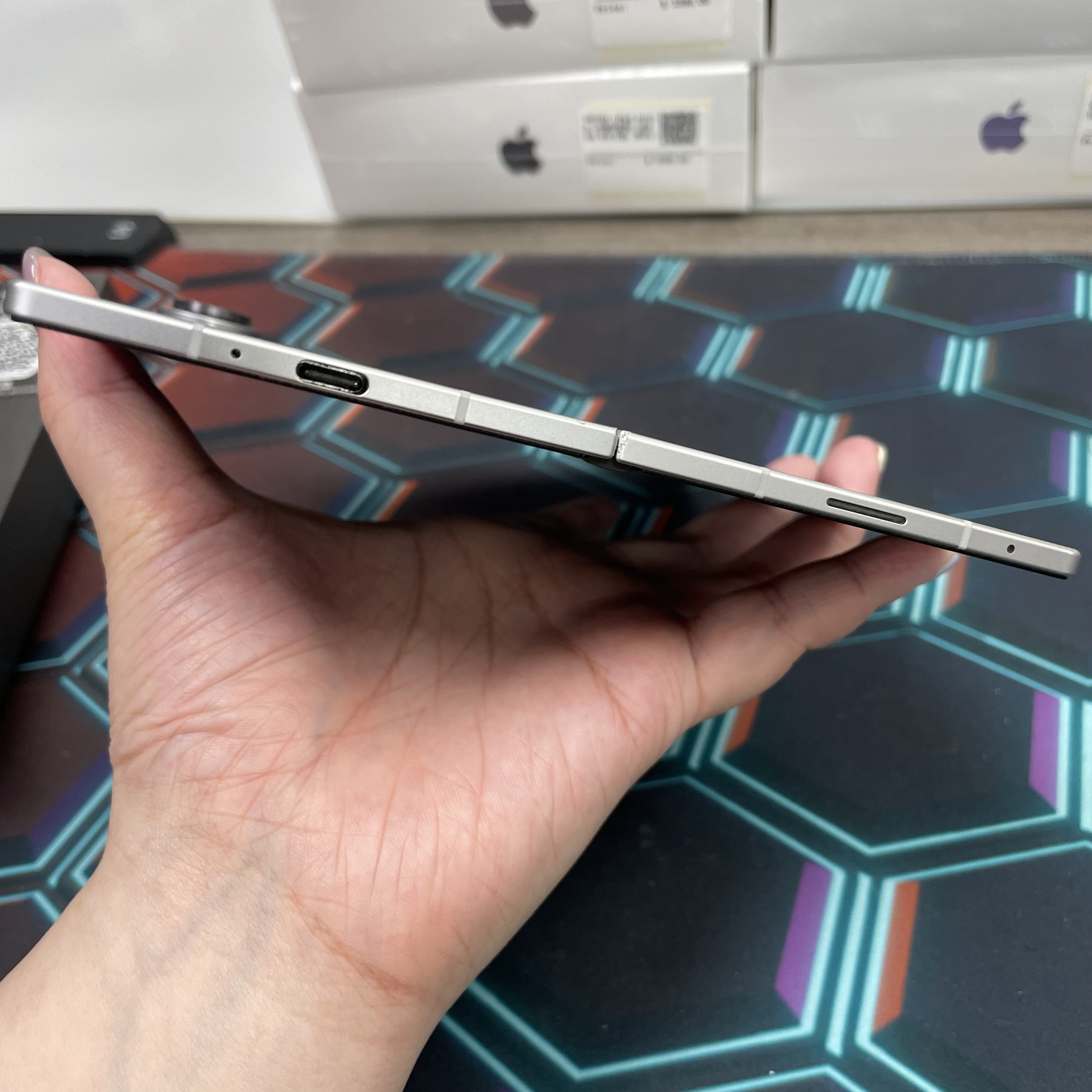 *6745 Galaxy Z Fold 7 超靚機 12+512GB 銀色 sliver