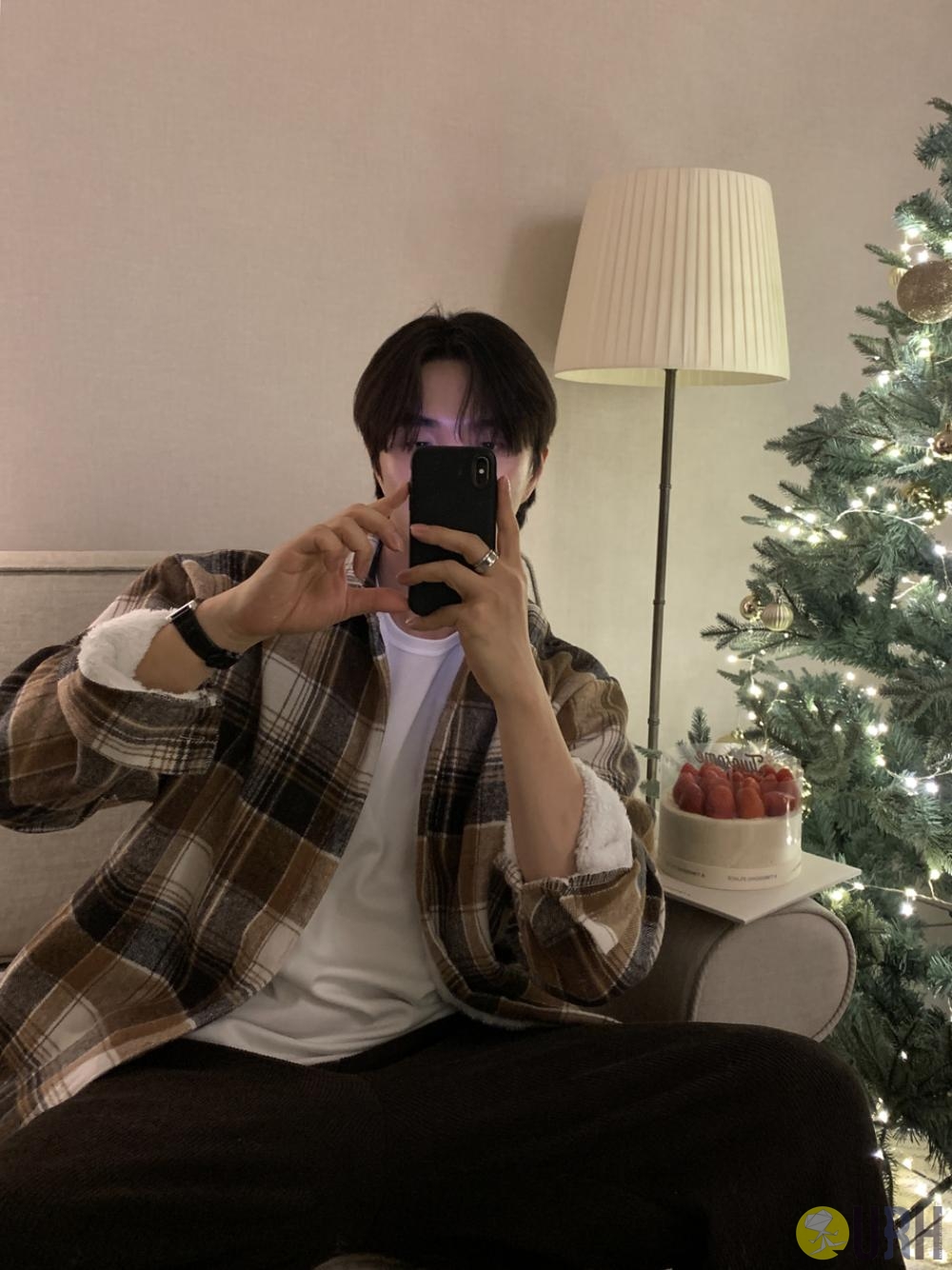 【100%保證韓國直送】冬季保暖毛絨內裏磨毛格紋襯衫外套 [6 color] RL114644