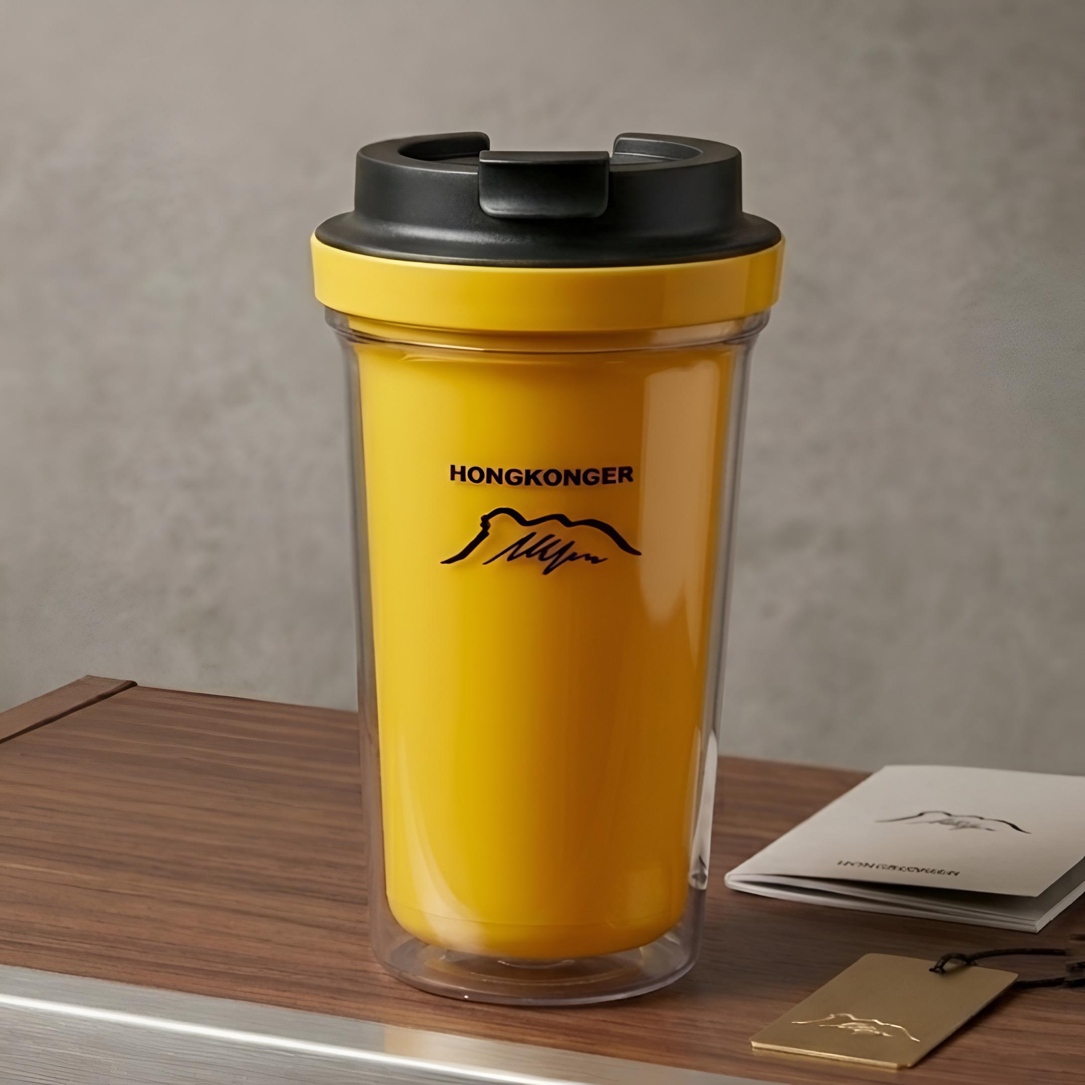 HONGKONGER 雙層隨行隔熱咖啡杯