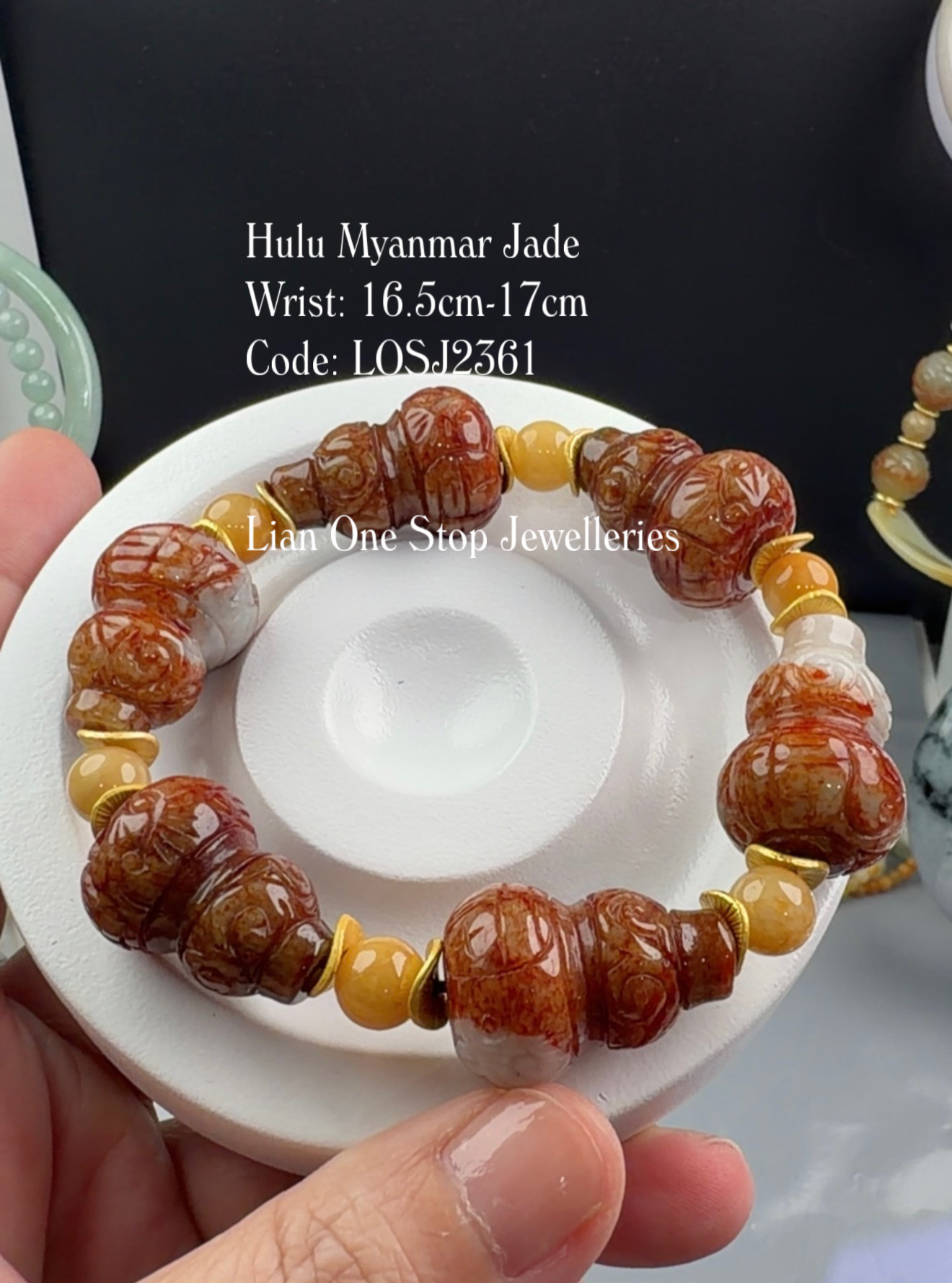 Code: LOSJ2361 Hulu Myanmar Jade