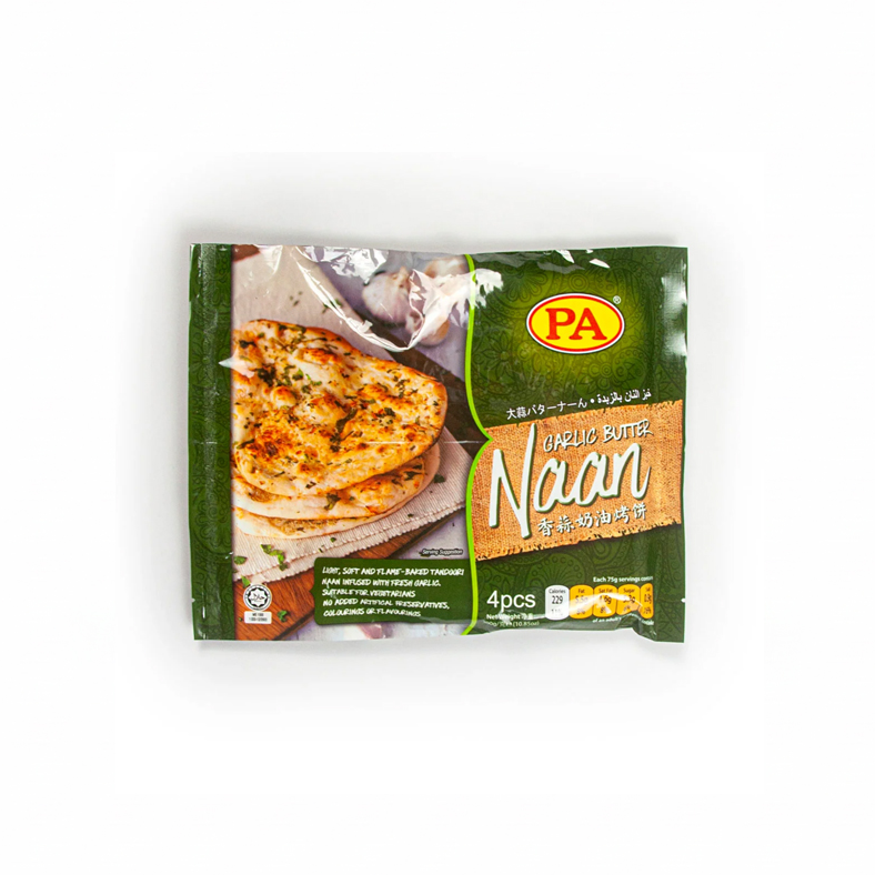Garlic Butter Naan 蒜香牛油烤餅