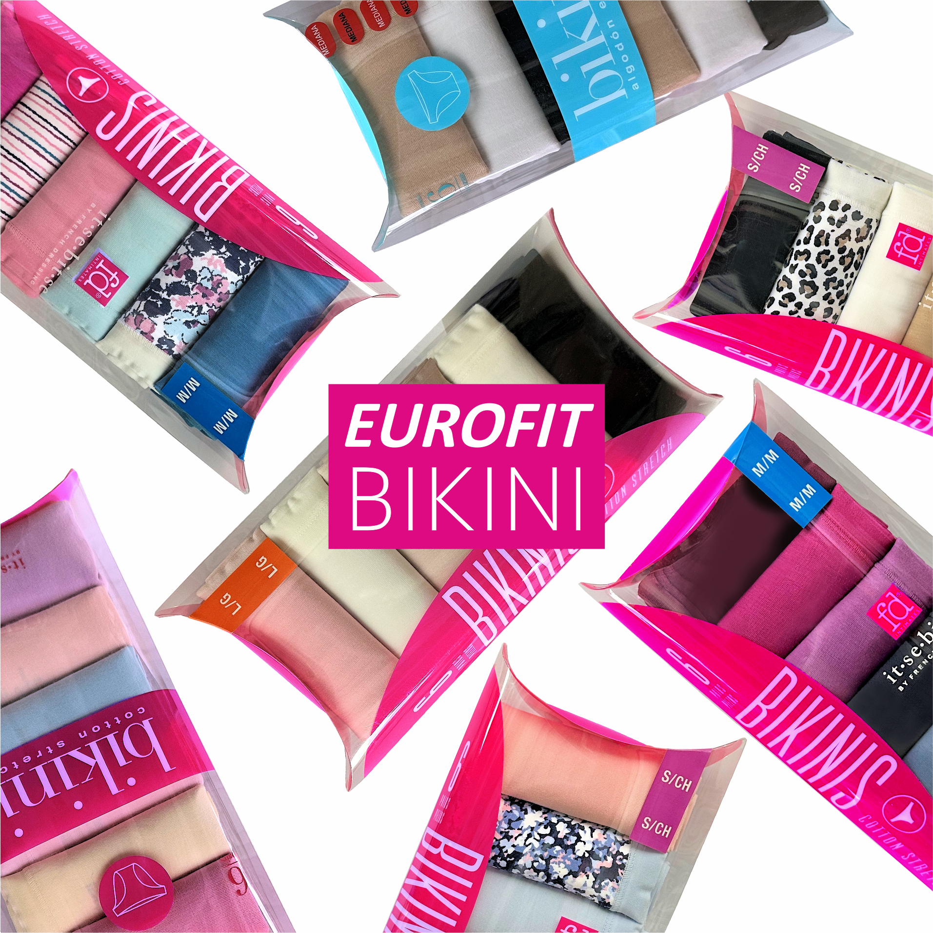 歐洲原裝貨版 【itsebitse 王牌 bikini】6件裝