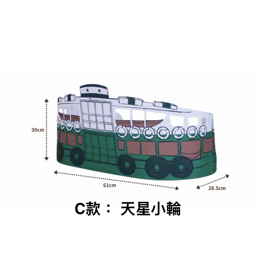 香港小巴電車貓抓板