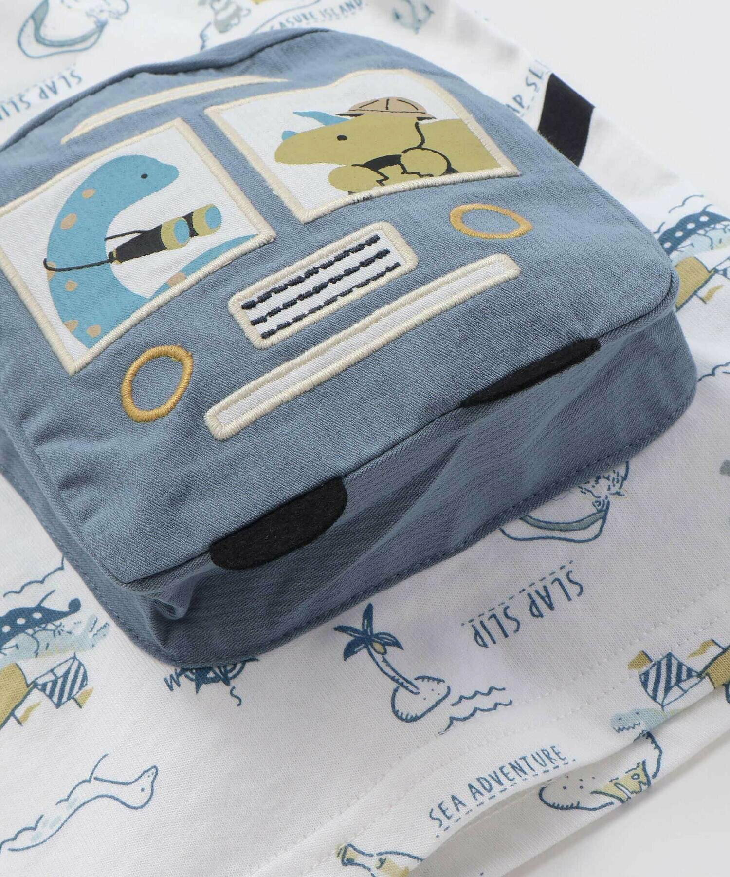 🆕【⭐訂購⭐】  日本直送🌀趣味恐龍立體小肩包 短袖Tee［2款選］🌀[ELDA-0030][260423]