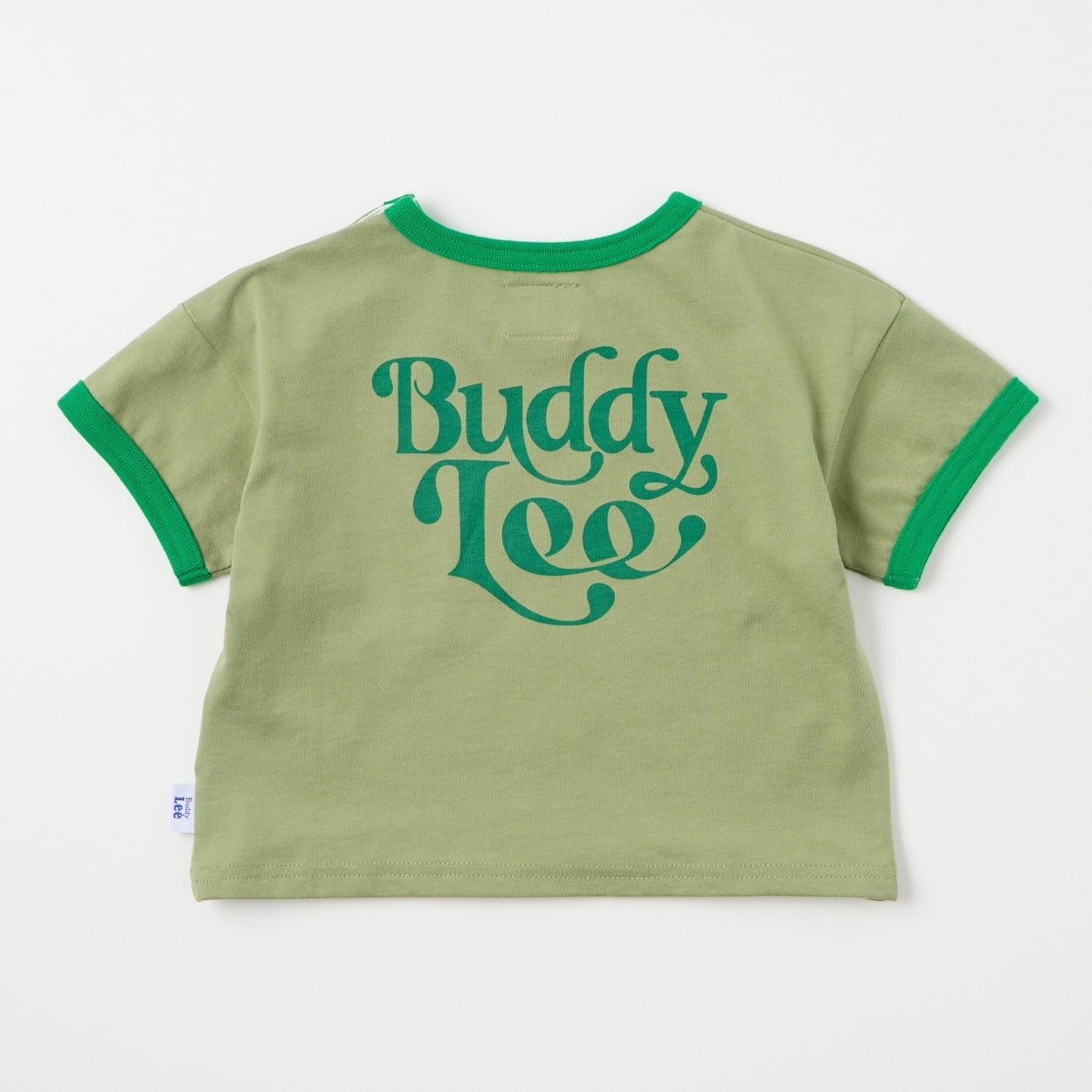 🇯🇵預訂 日本直送🇯🇵Buddy Lee 兩色標誌刺繡口袋印花滾邊短袖T恤