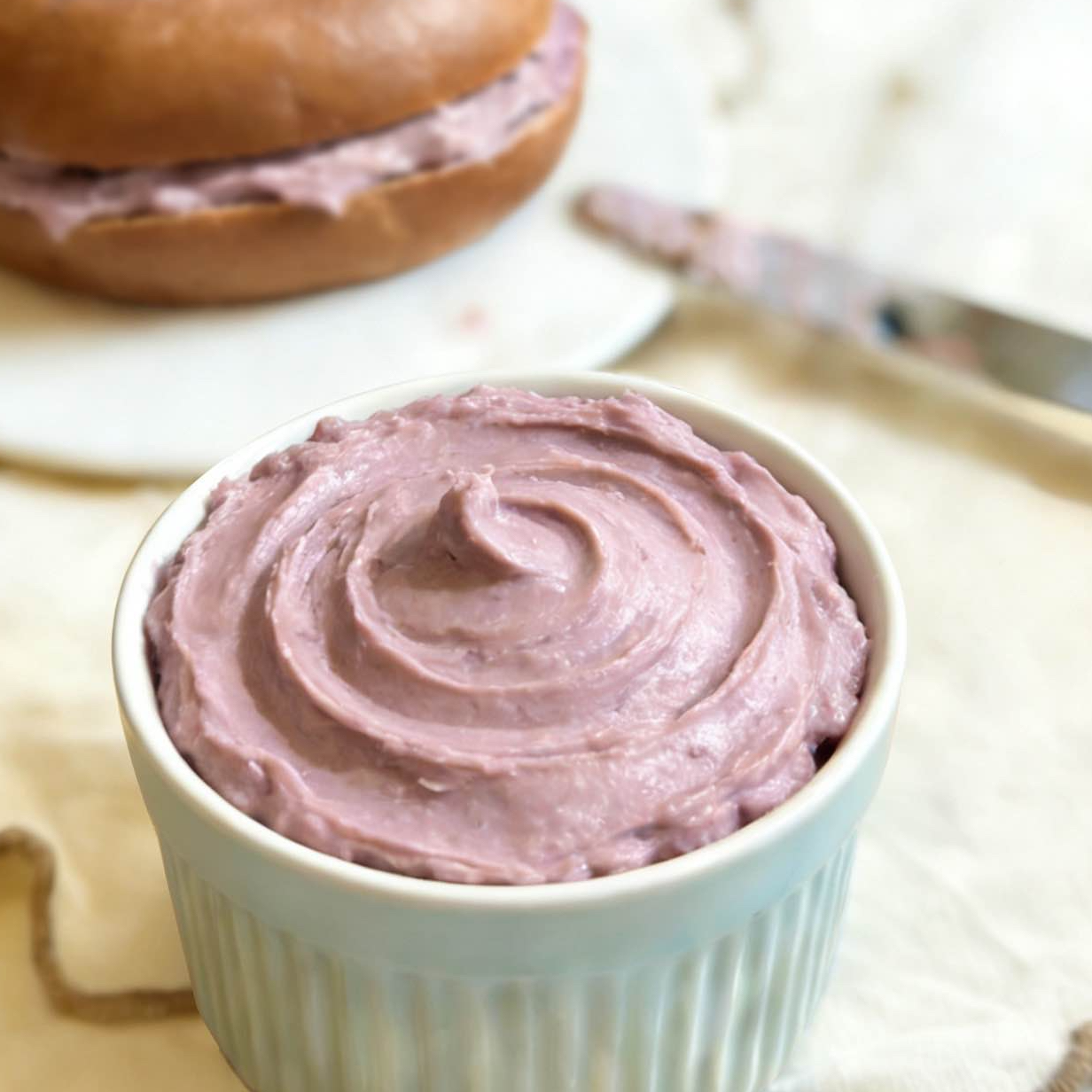 香芋忌廉芝士抹醬 