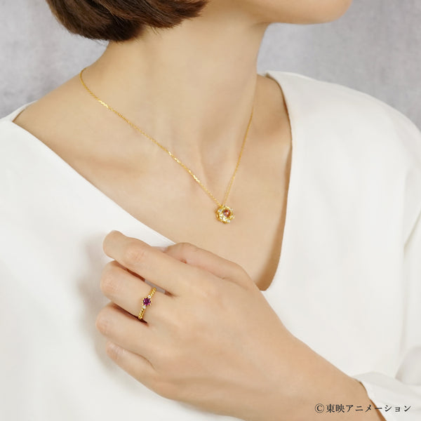 小魔女DoReMi 甜美波龍 造型 戒指 18K Coating Ring｜Ojamajo Doremi X tufave 飾品系列【預購】(26D79-P)
