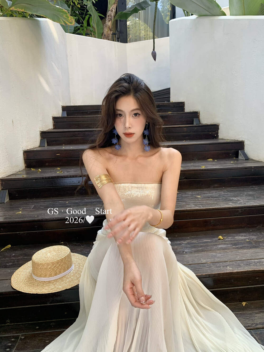 1799 GS START Sequin tube dress | 亮片抹胸长裙