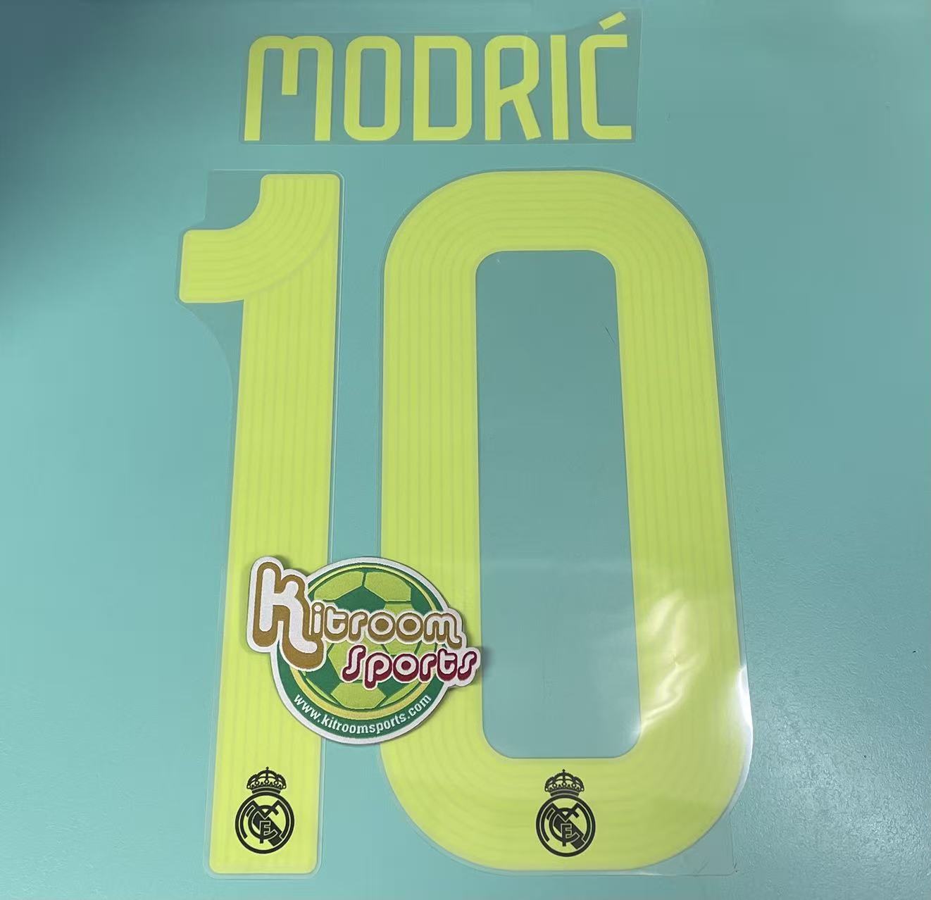 2022-23 Real Madrid 3rd Nameset #10 MODRIC