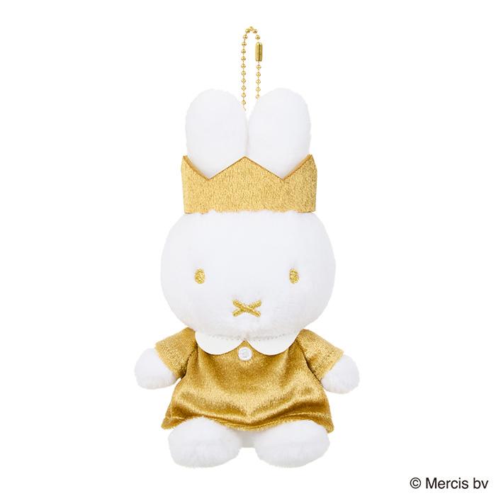 Miffy米菲兔 70th週年紀念 毛絨玩具公仔掛件 球鏈吊飾 鑰匙扣