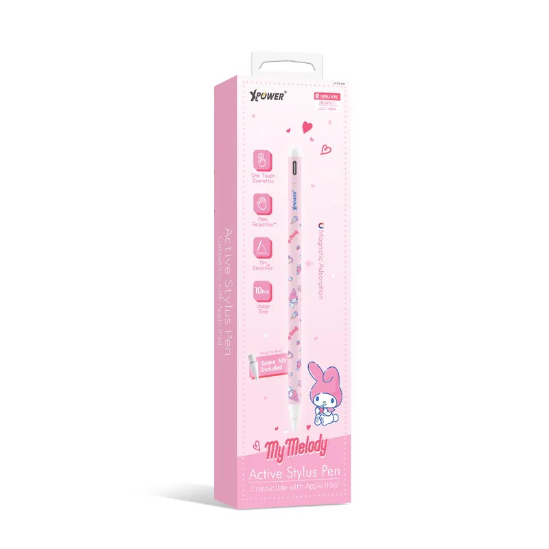 XPower x Sanrio My Melody ST6 磁吸主動式觸控筆 (iPad 專用)