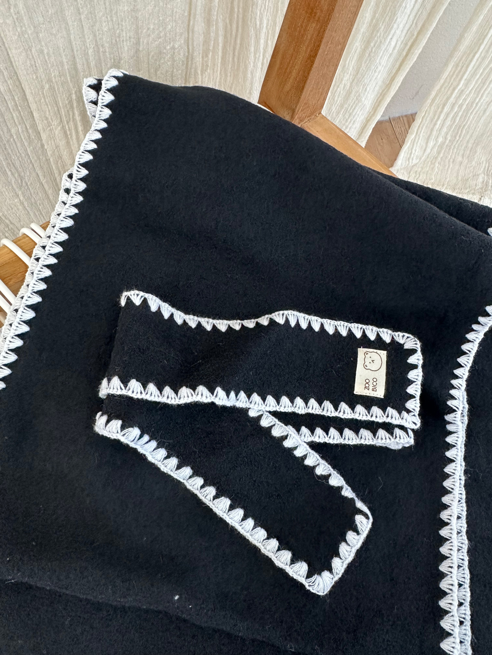 🇰🇷100% 純羊毛冬季暖心圍巾 (主人與毛孩親子組)