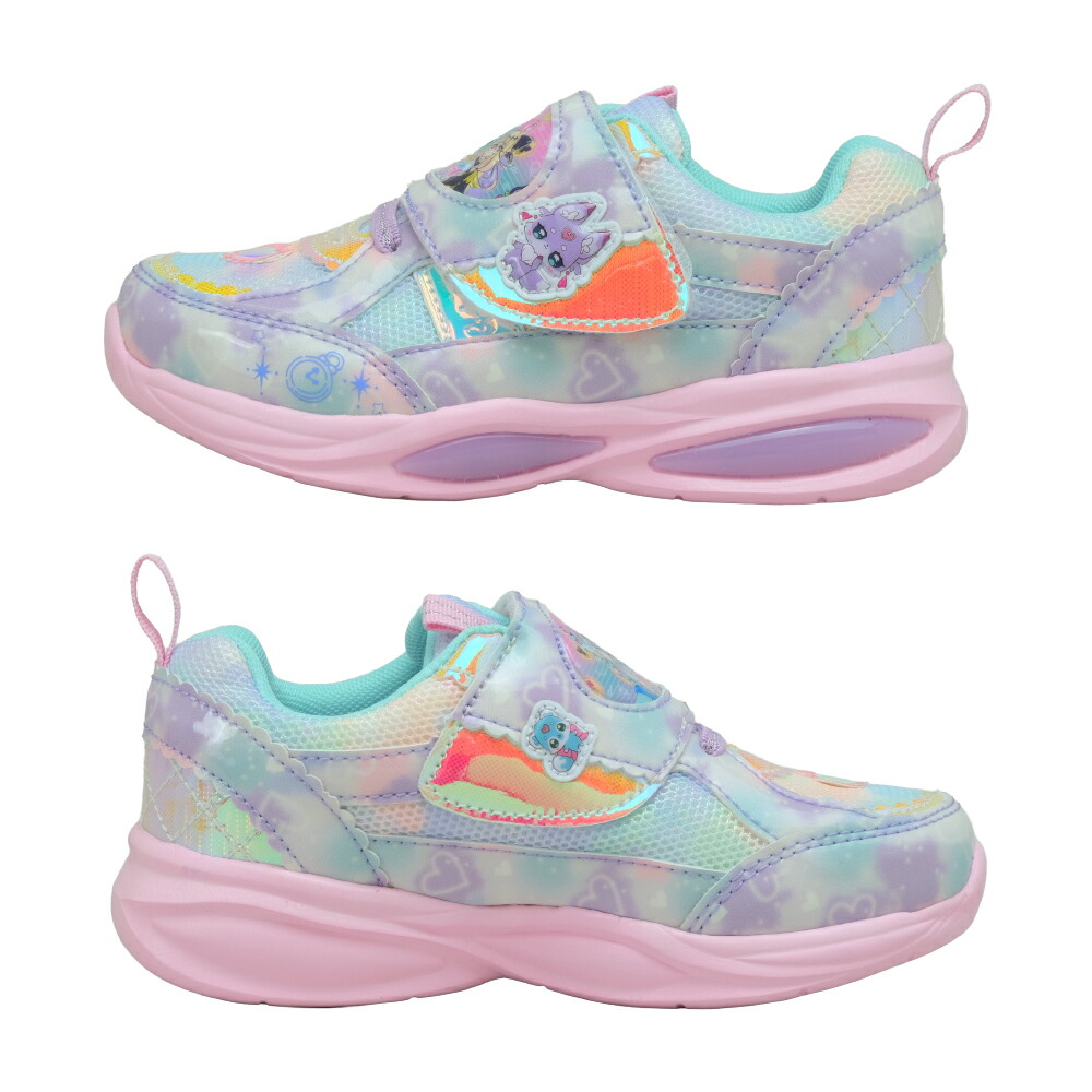 名偵探光之美少女 PreCure 兒童閃燈鞋 兒童波鞋 #P-PCG1011 [KOMARIYO] (BACK-ORDER)