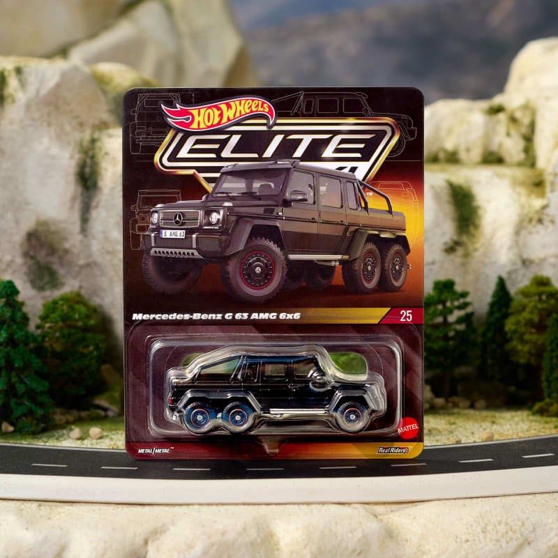 Hot Wheels Elite 64 Mercedes-Benz G 63 AMG 6x6 Redline Club