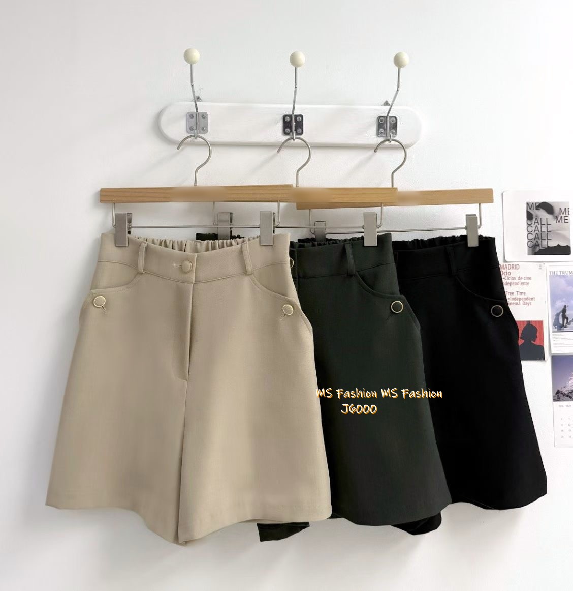 J6000 韓國🇰🇷靚料短西褲