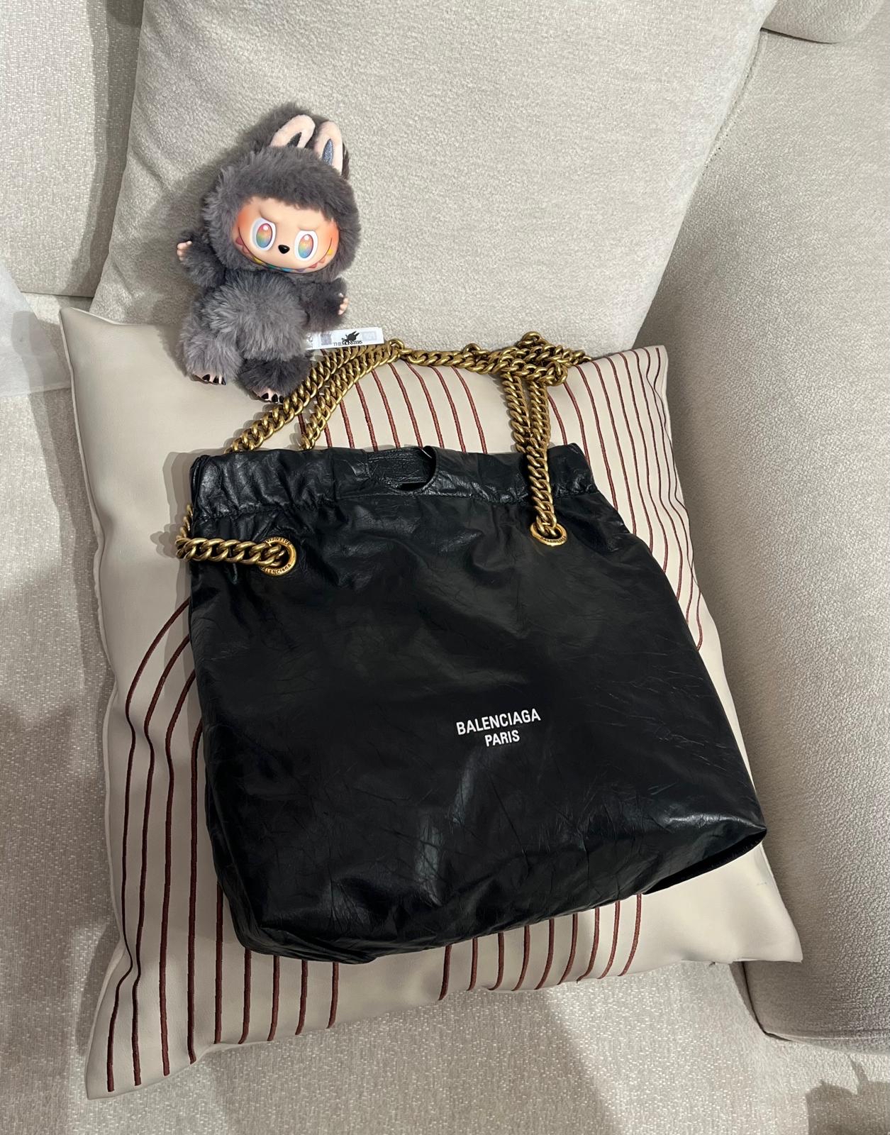 Balenciaga crush Small 造舊牛皮 100%Authentic, 98%New ✅Dust bag