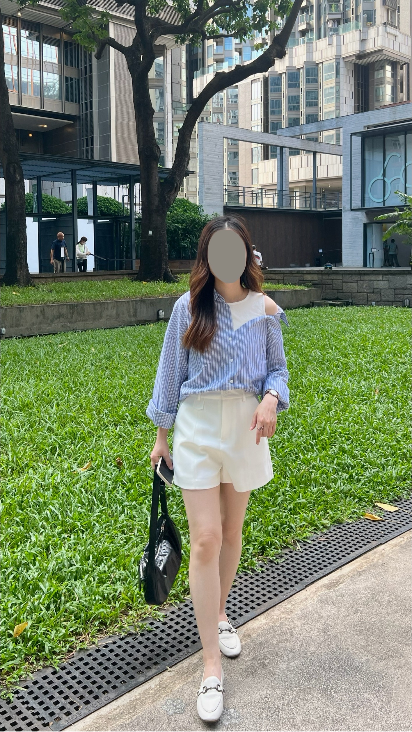 自留推薦假兩件恤衫 現貨