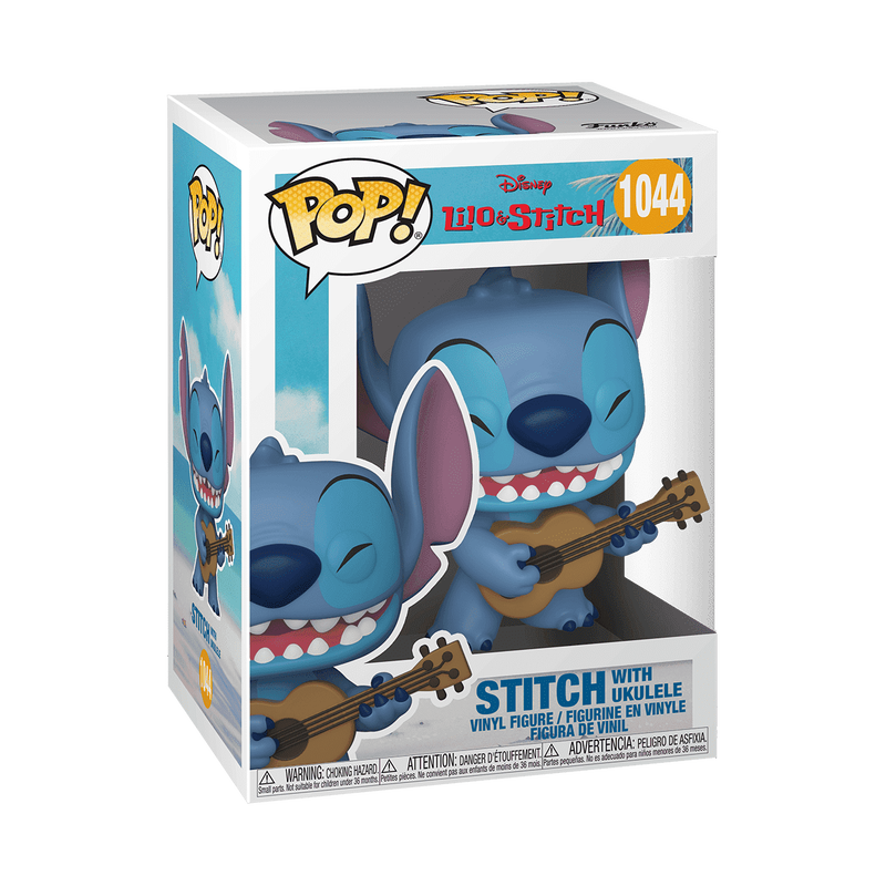 📦訂購 美國代購 Funko POP! Disney Stitch with Ukulele Figure 史迪仔 模型