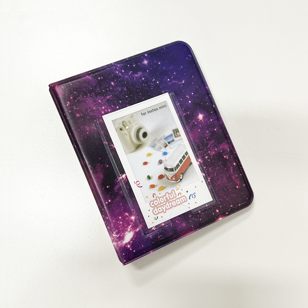星空拍立得相冊 相片薄 相薄  mini3寸照片 電影票 火車票 影集 收藏本 [平行進口]  HK2693