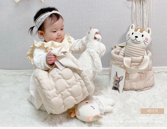 韓國Hello Minime 置物籃Toy Basket(L)