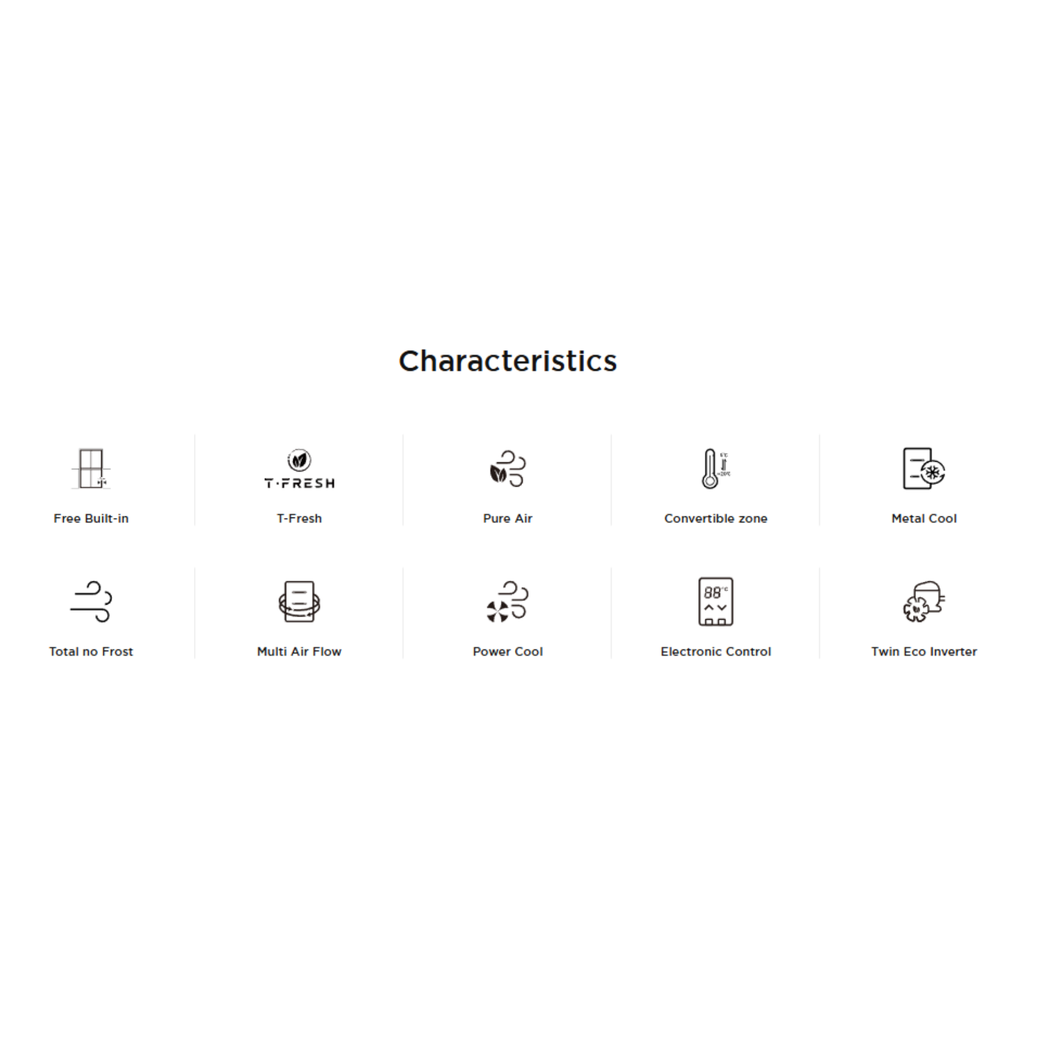TCL 456L Cross Door Refrigerator (TR-C550AGWP)