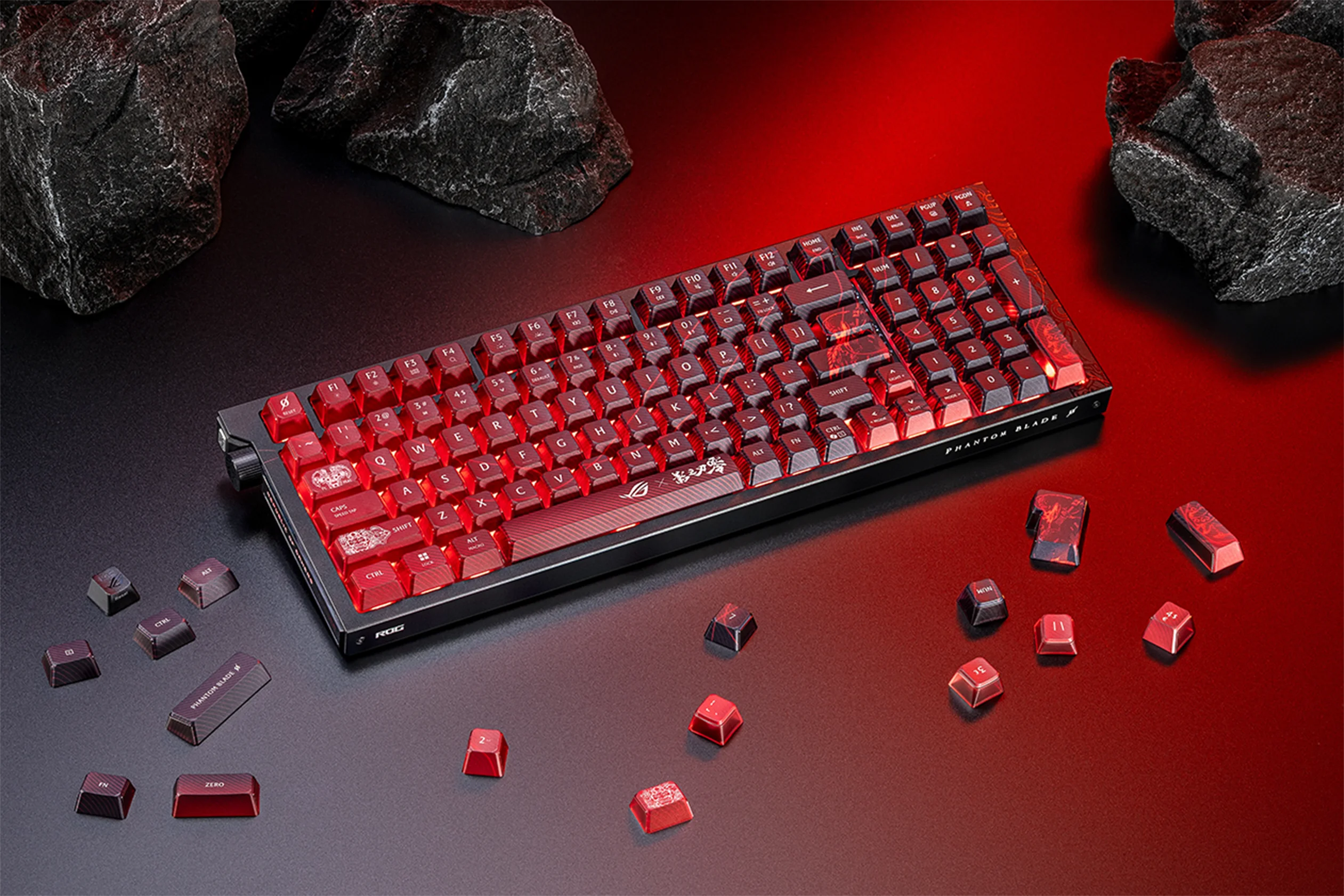 ASUS ROG Keycap Set 幻刃零式 Phantom Blade Zero Edition