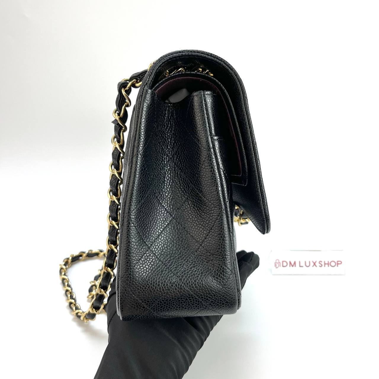 Chanel Black Caviar CF Jumbo GHW (Serial 20, Y: 2015)