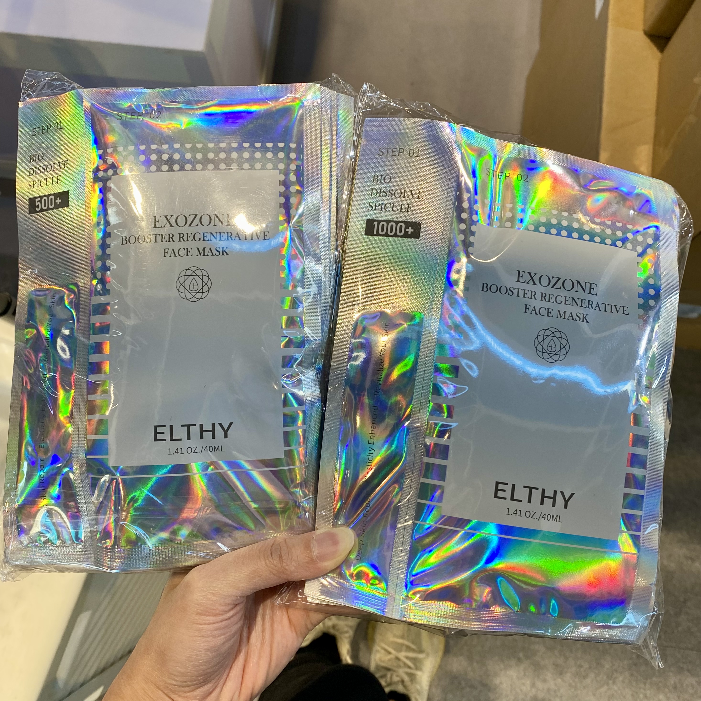現貨 - Elthy 素顏水晶針 500+/1000+ 一套10片 