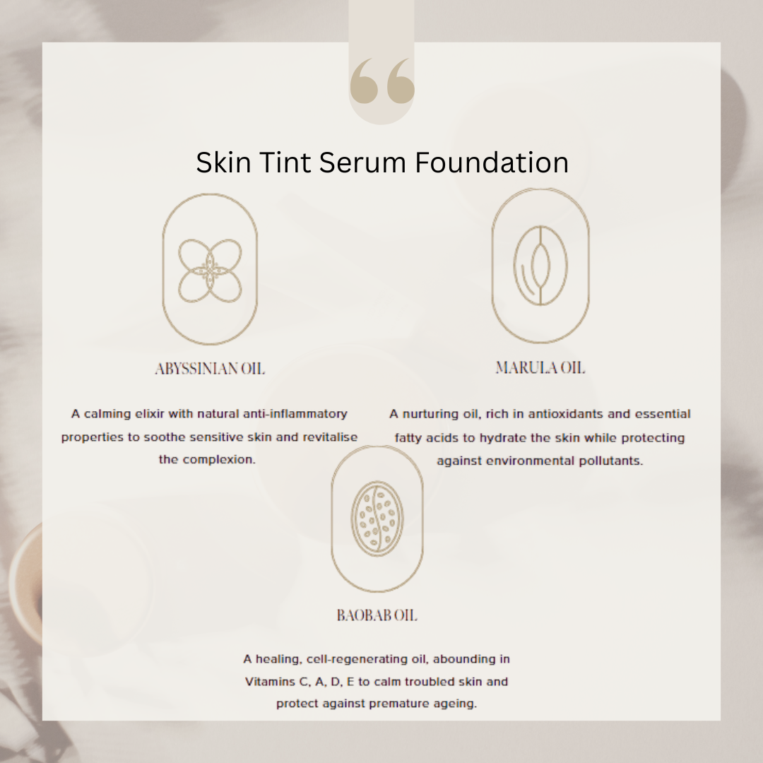 EYE OF HORUS Skin Tint Serum Foundation 水感精華礦物粉底液 SPF15 30ml
