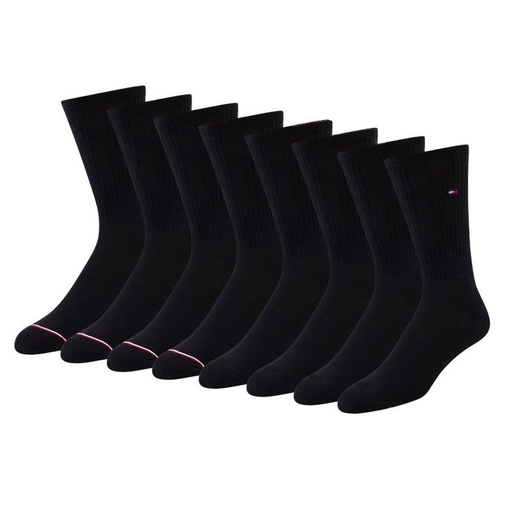 加拿大🇨🇦空運直送 Tommy Hilfiger men’s crew socks 中筒襪 (a pack of 8 pairs) 