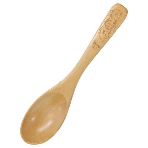 [現貨] [日本直送] DISNEY 100 週年｜CHIP AND DALE ｜ 木製匙羹 {TF2307018}