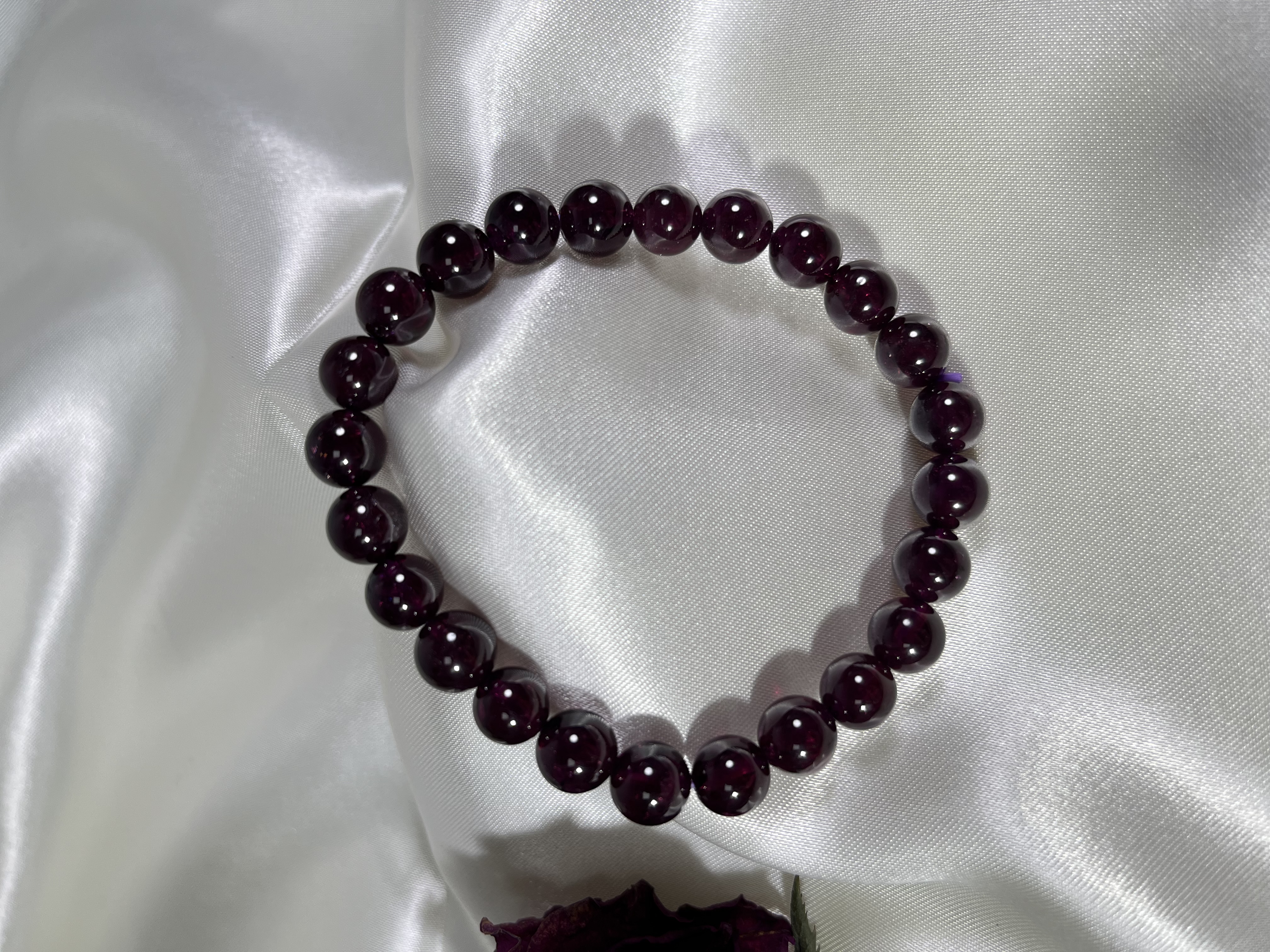 巴西紫牙烏石榴石 7mm+