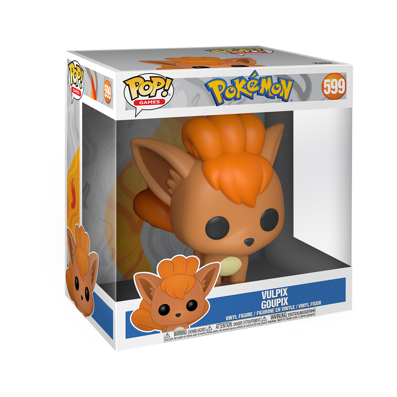 📦訂購 英國代購 Funko POP! Pokemon Jumbo Vulpix Figure 寵物小精靈 六尾 模型 
