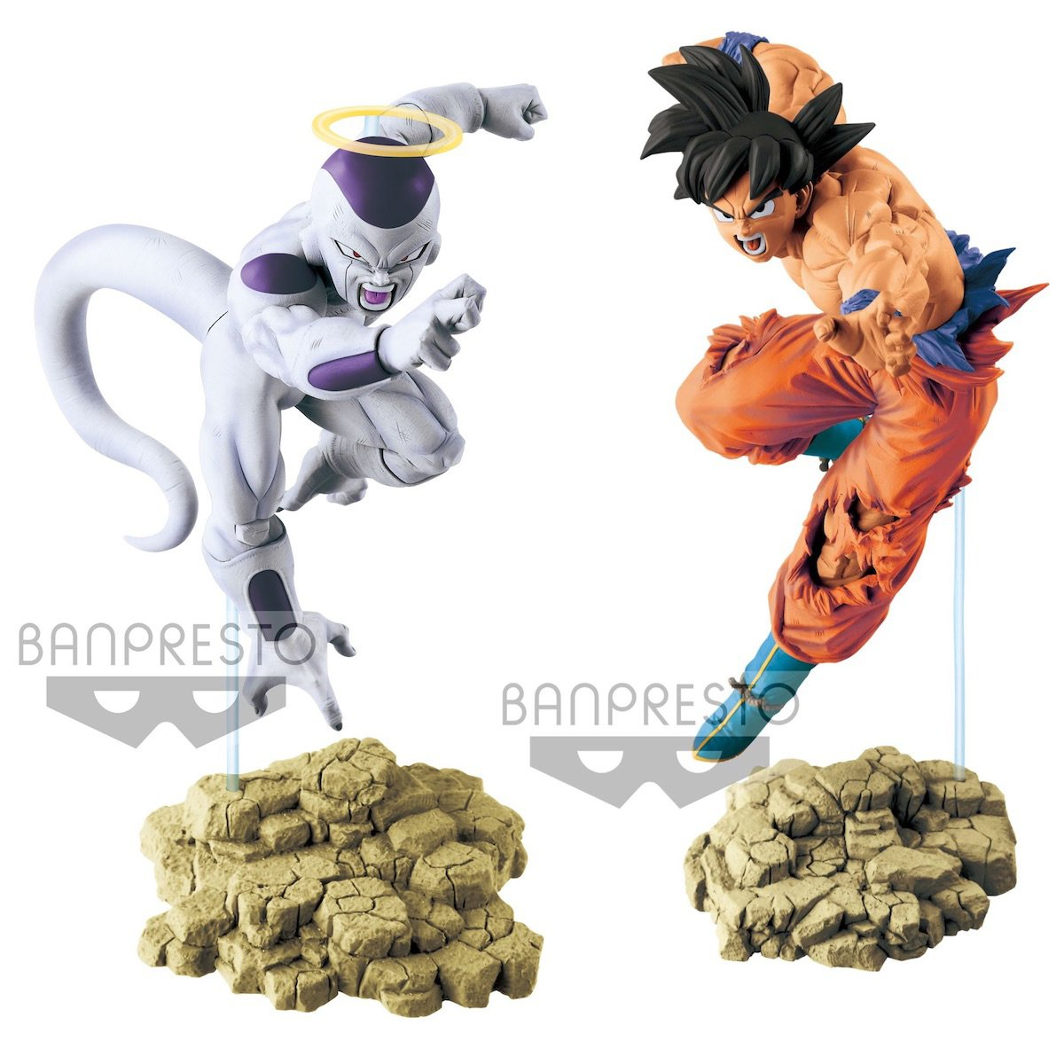 Banpresto, Tag Fighters Figure: Dragon Ball Super, Freeza & Son Goku 龍珠超 菲利 和 孫悟空