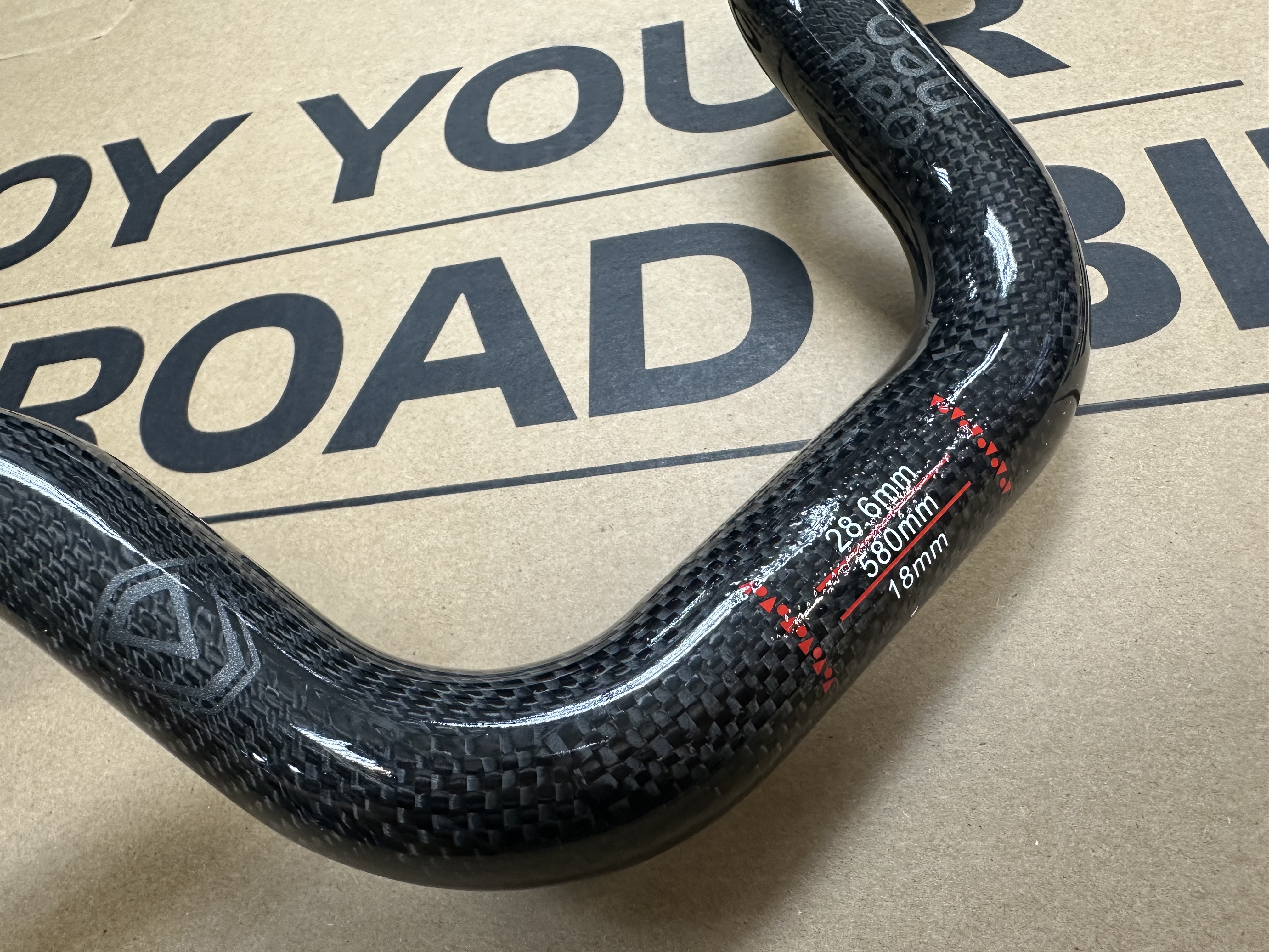 Java Neo 28.6 mm Carbon Handle bar H:100mm