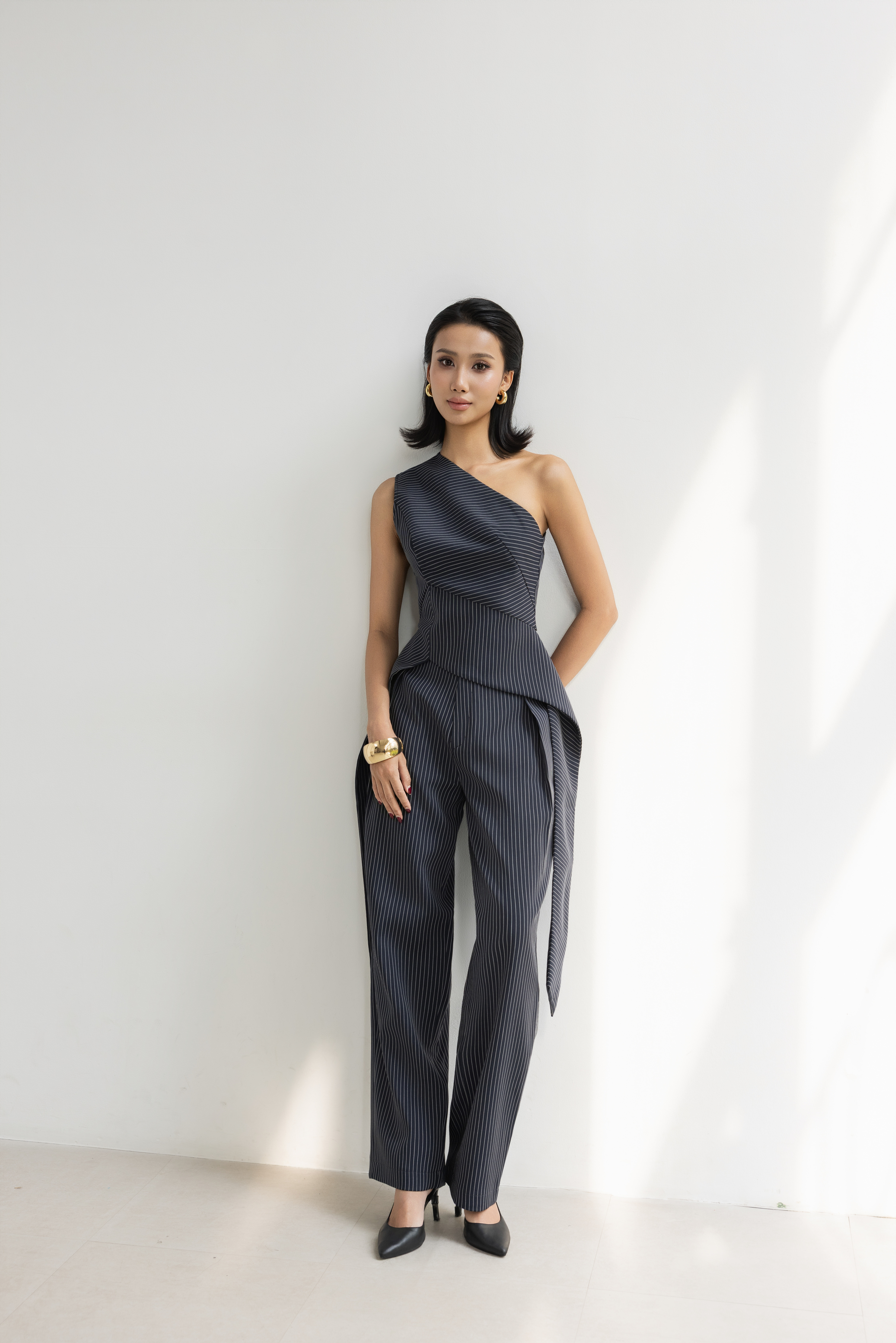 The Edge Pinstripe Set