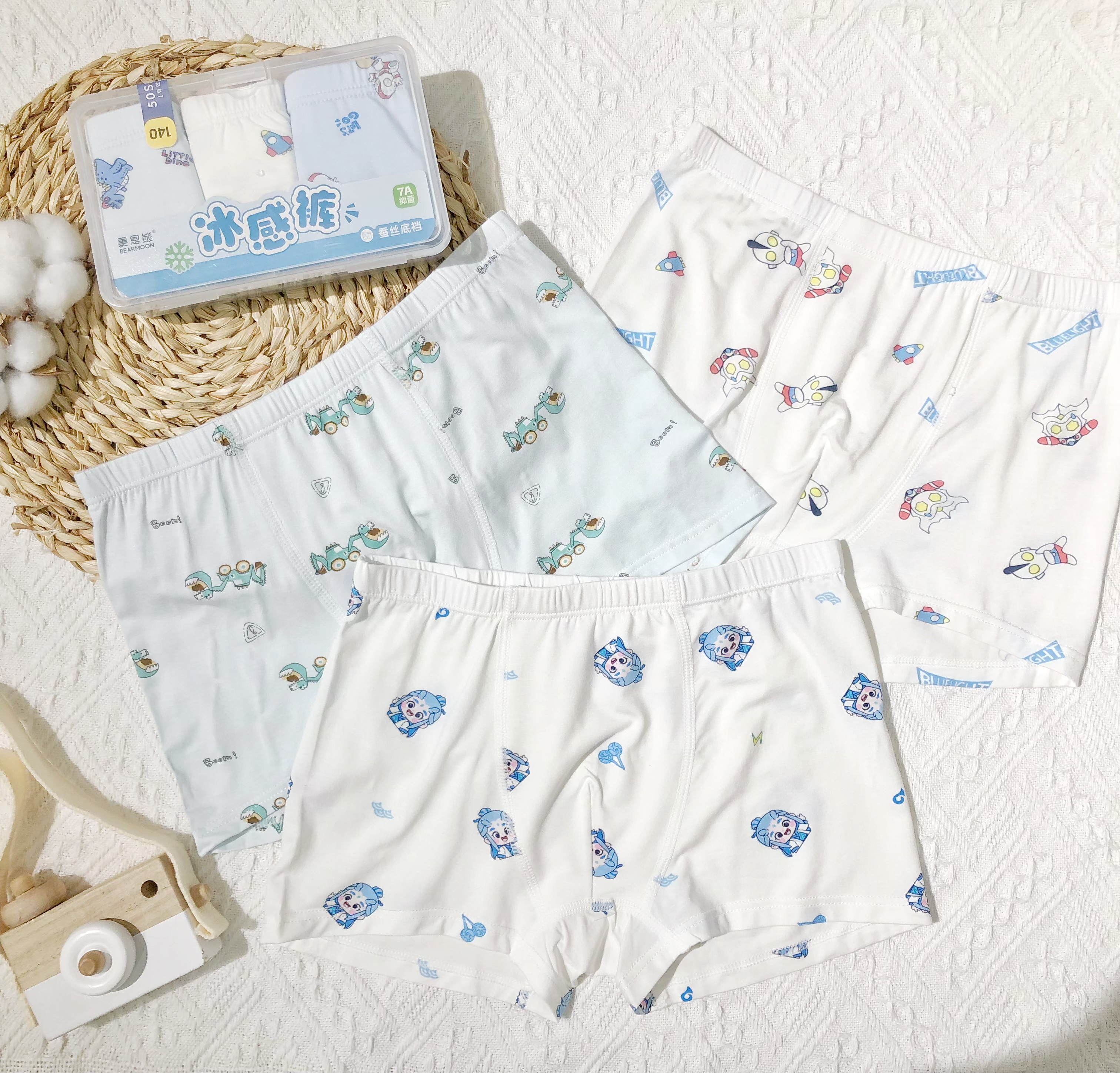 Boys Boxers Underwear Cartoon 