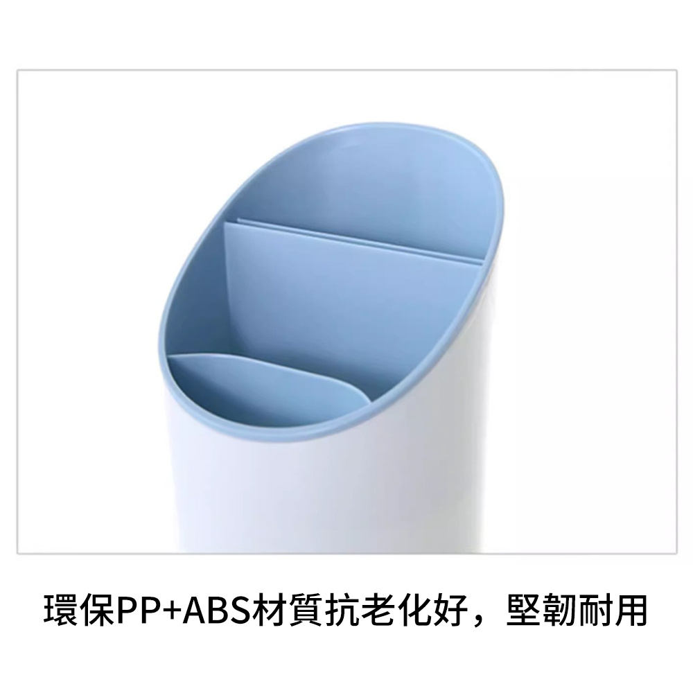 雙層瀝水餐具架 筷子架 餐具收納 勺子 匙羹 筷子籠 收納盒 餐具瀝水 灰色 [平行進口]  HK2700