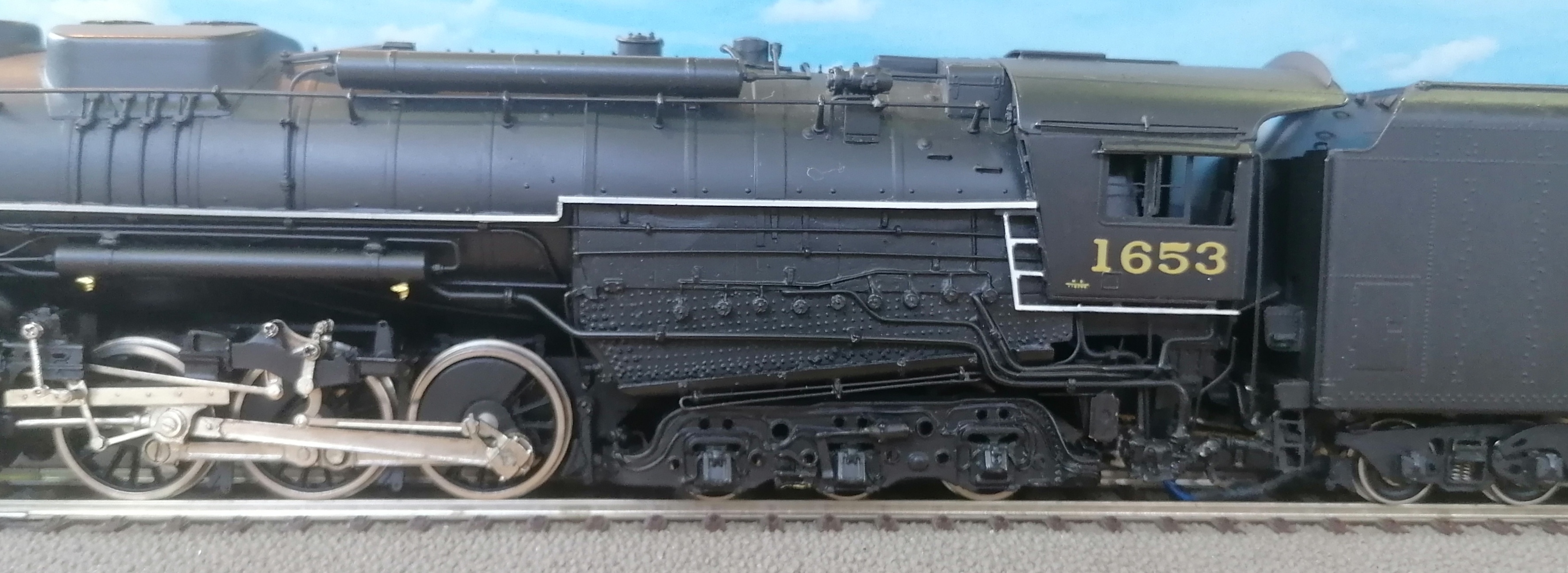 Overland OMI Brass model C&O H8 Allegheny 2-6-6-6 HO 1:87