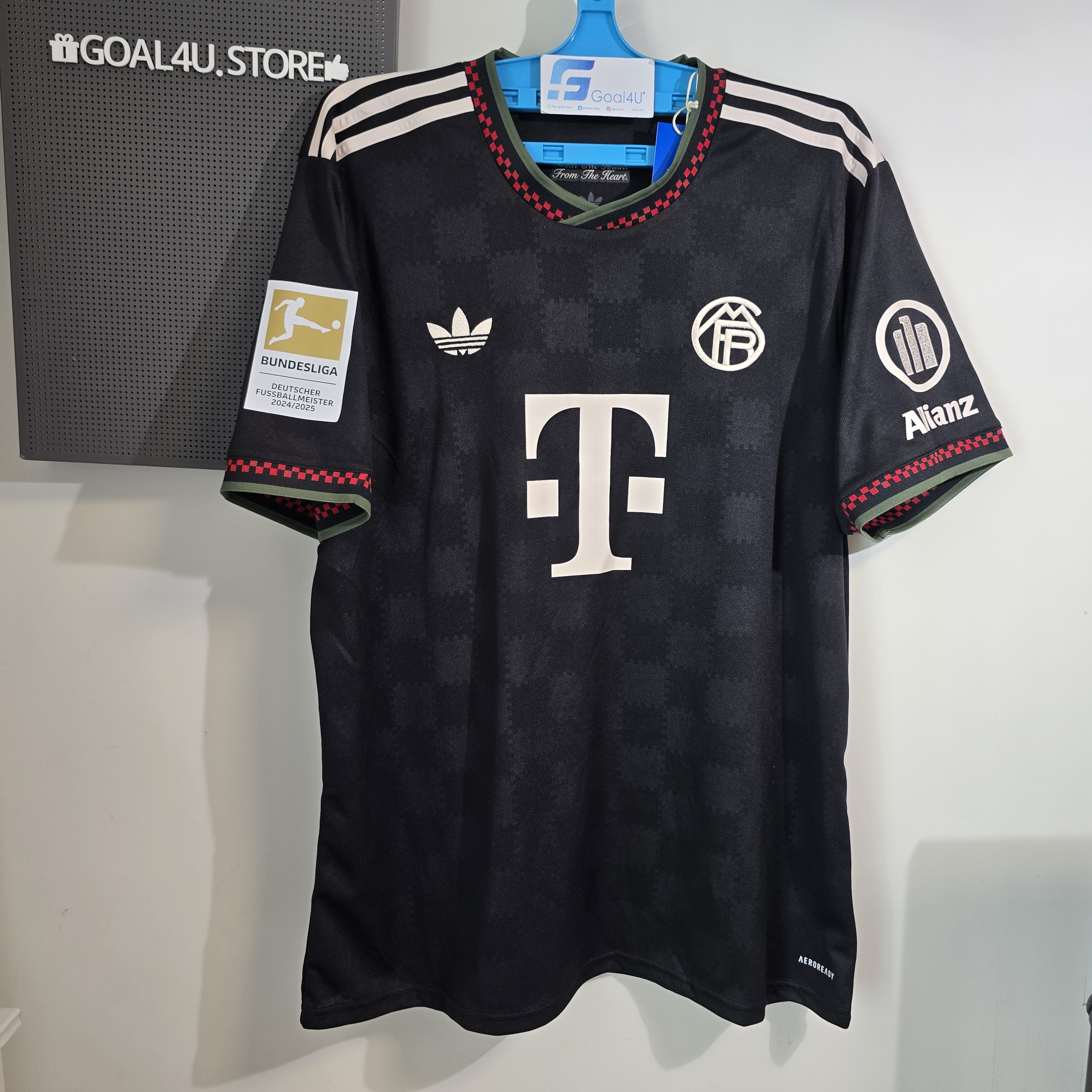 Adidas Bayern Munich 拜仁慕尼黑 2025-26 三客球迷版球衣 (可加印字) KE6801