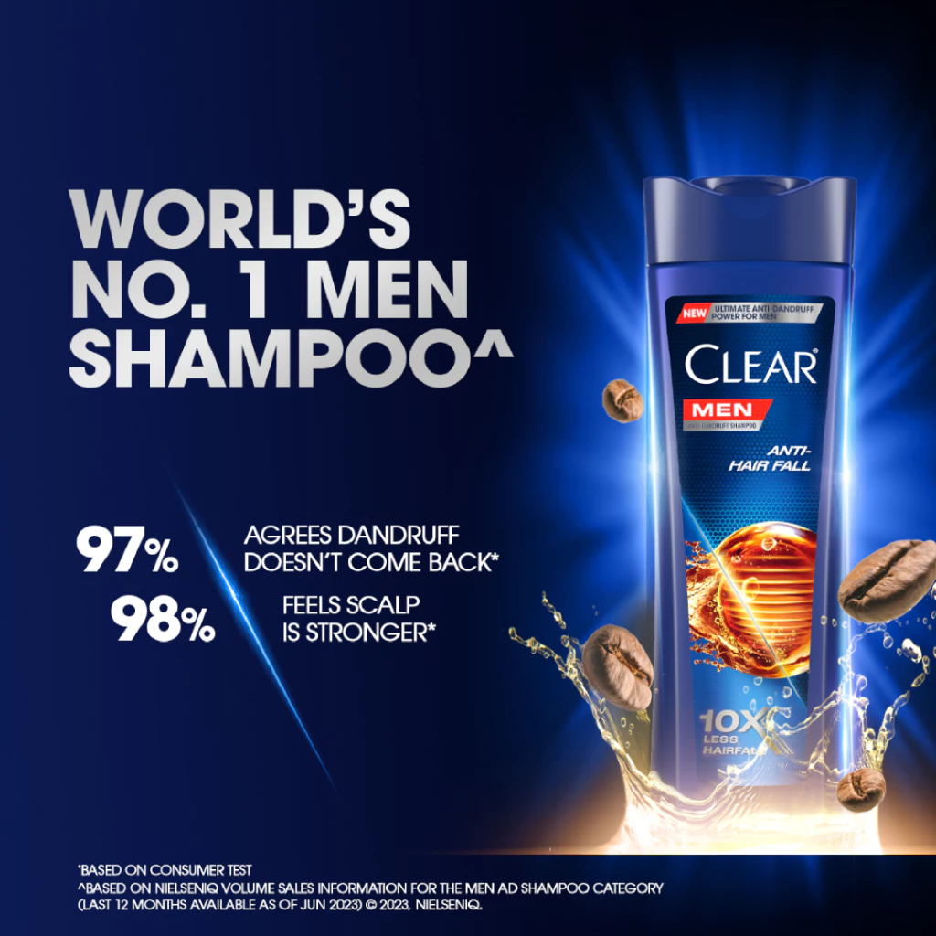 Clear Men Shampoo 170ml - Anti Hair Fall
