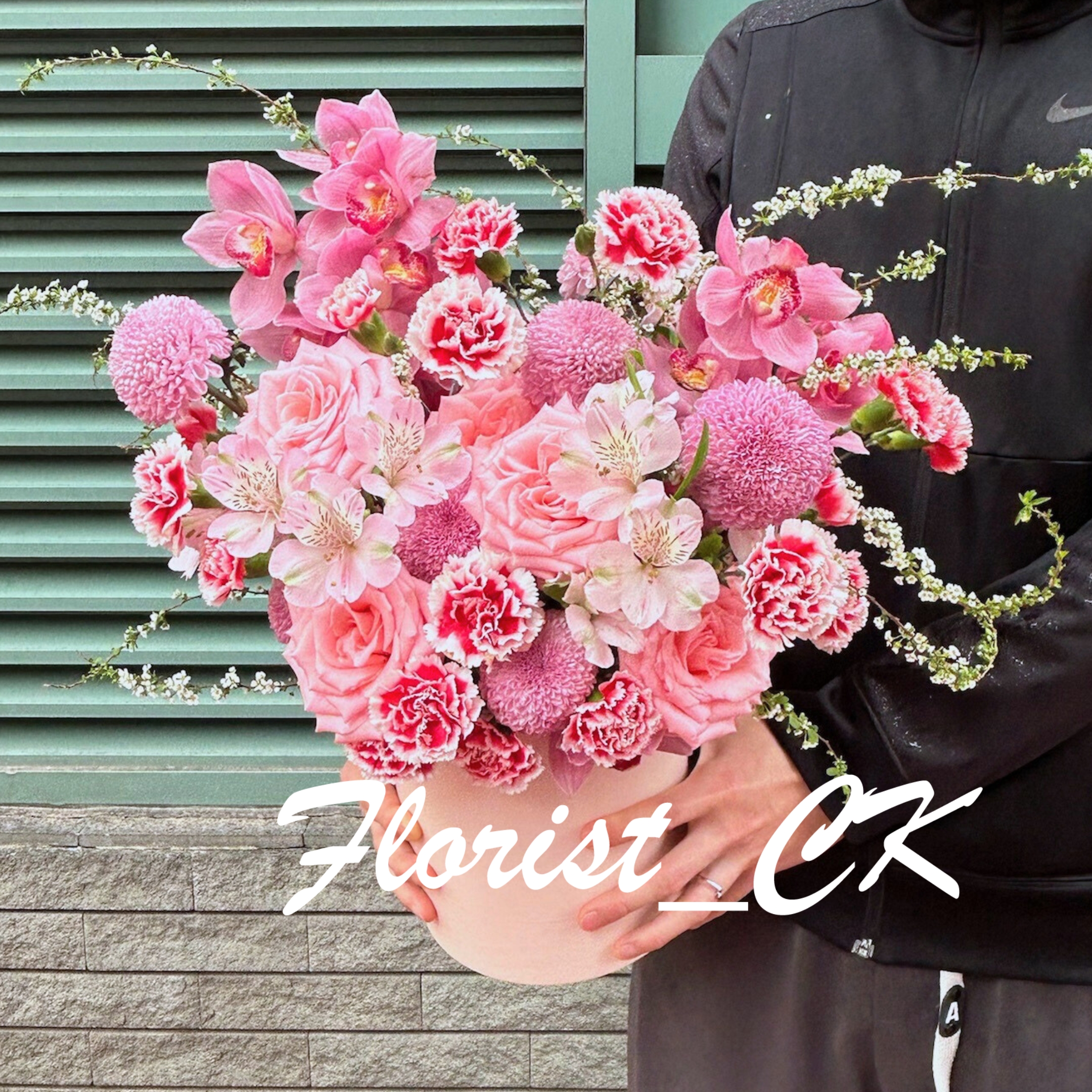 【2026 新年花禮】花開富貴 Blush of Prosperity｜賀年鮮花花盒 (預訂款)｜新年送禮｜新年擺設｜鮮花擺設