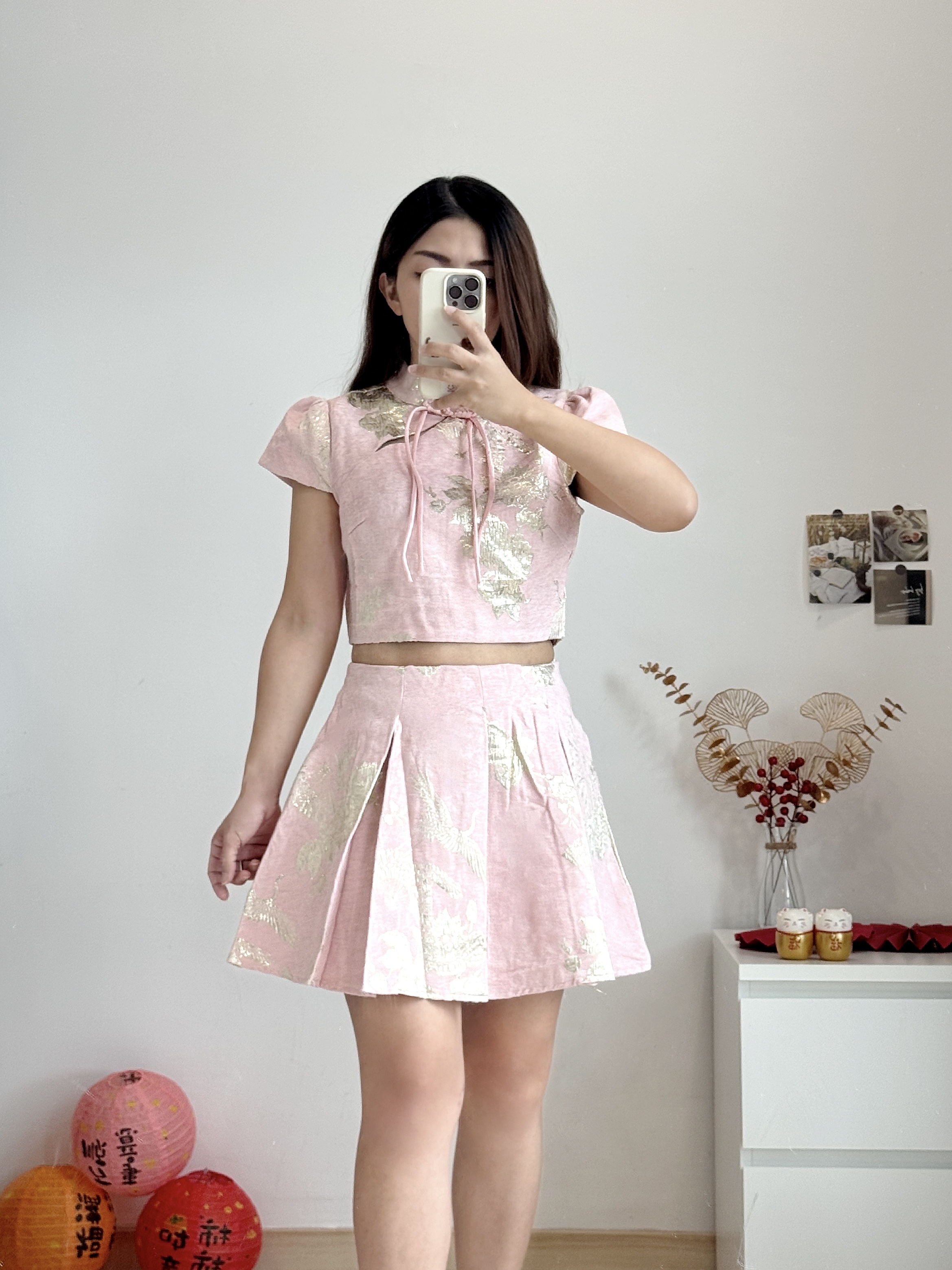 JinXiu Embroidery Spring Set 「锦绣初春」新中式重工刺绣套装(3 colours)Premium Quality