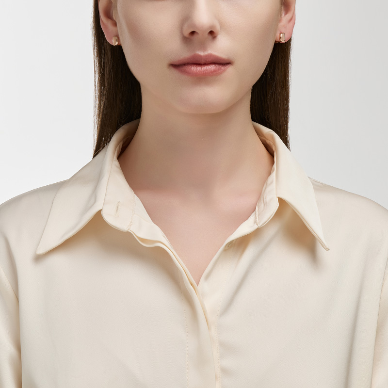 DIDIER DUBOT Miss Doux 14K玫瑰金耳環 (JDRERYS03XX)