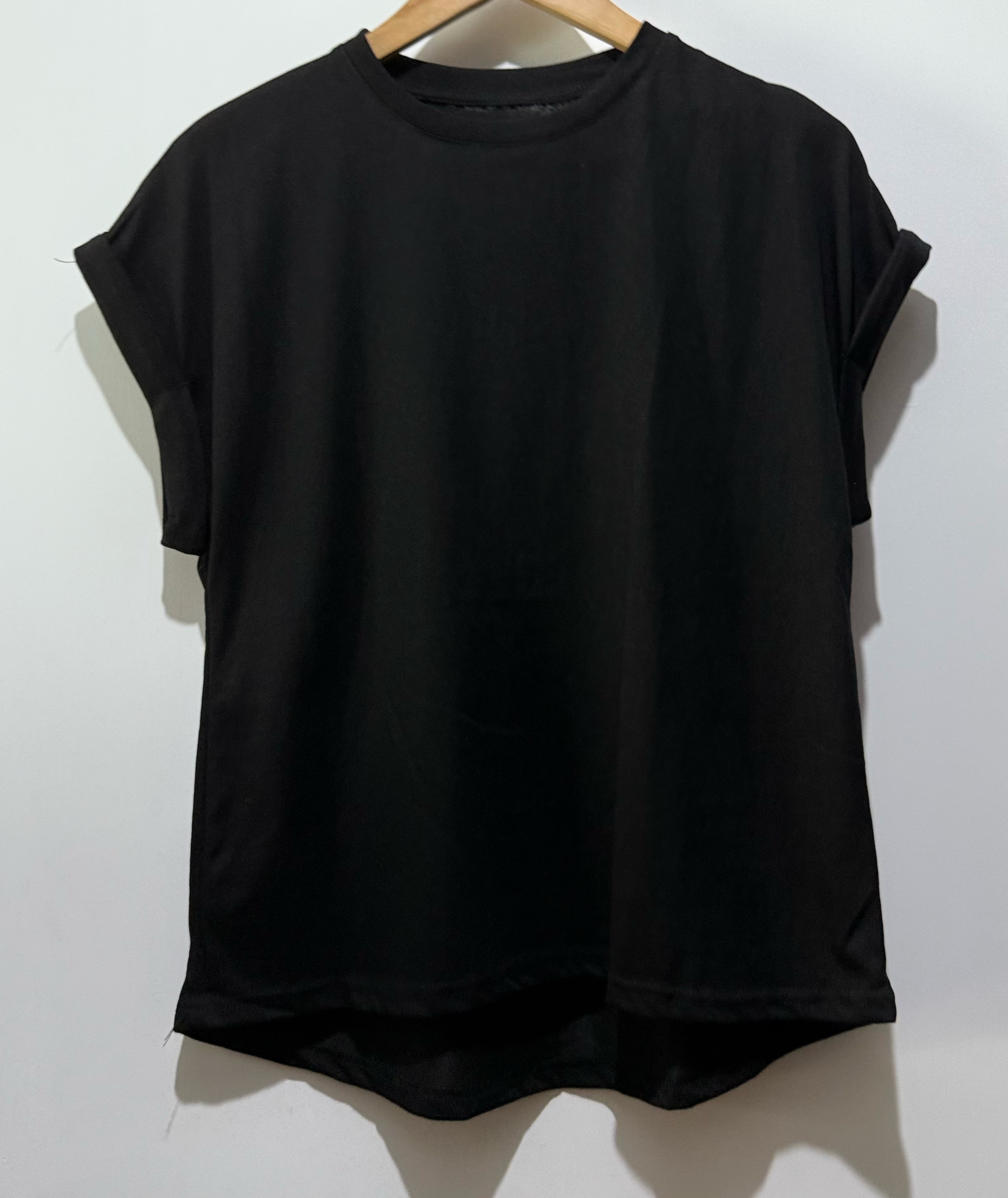 #2090 淨色全棉Top